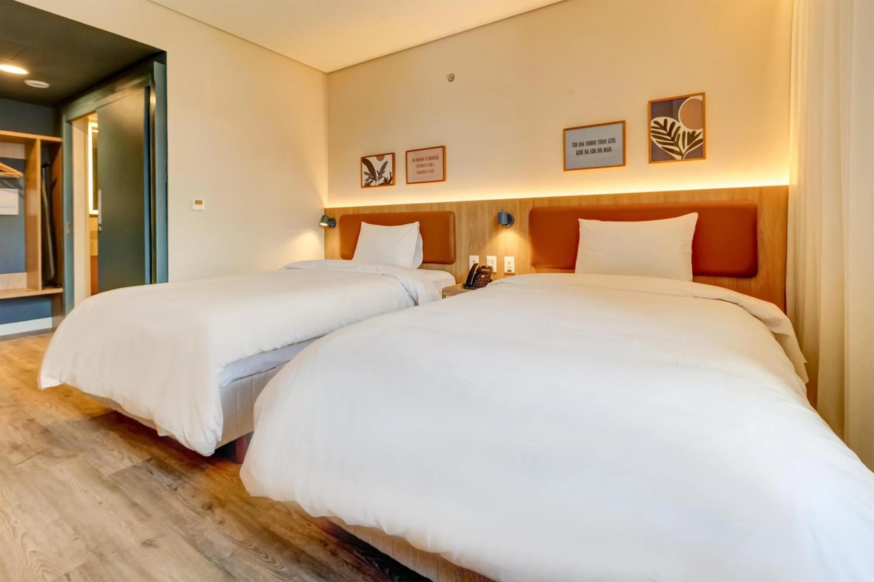 Bed in Hampton By Hilton Caraguatatuba Serramar