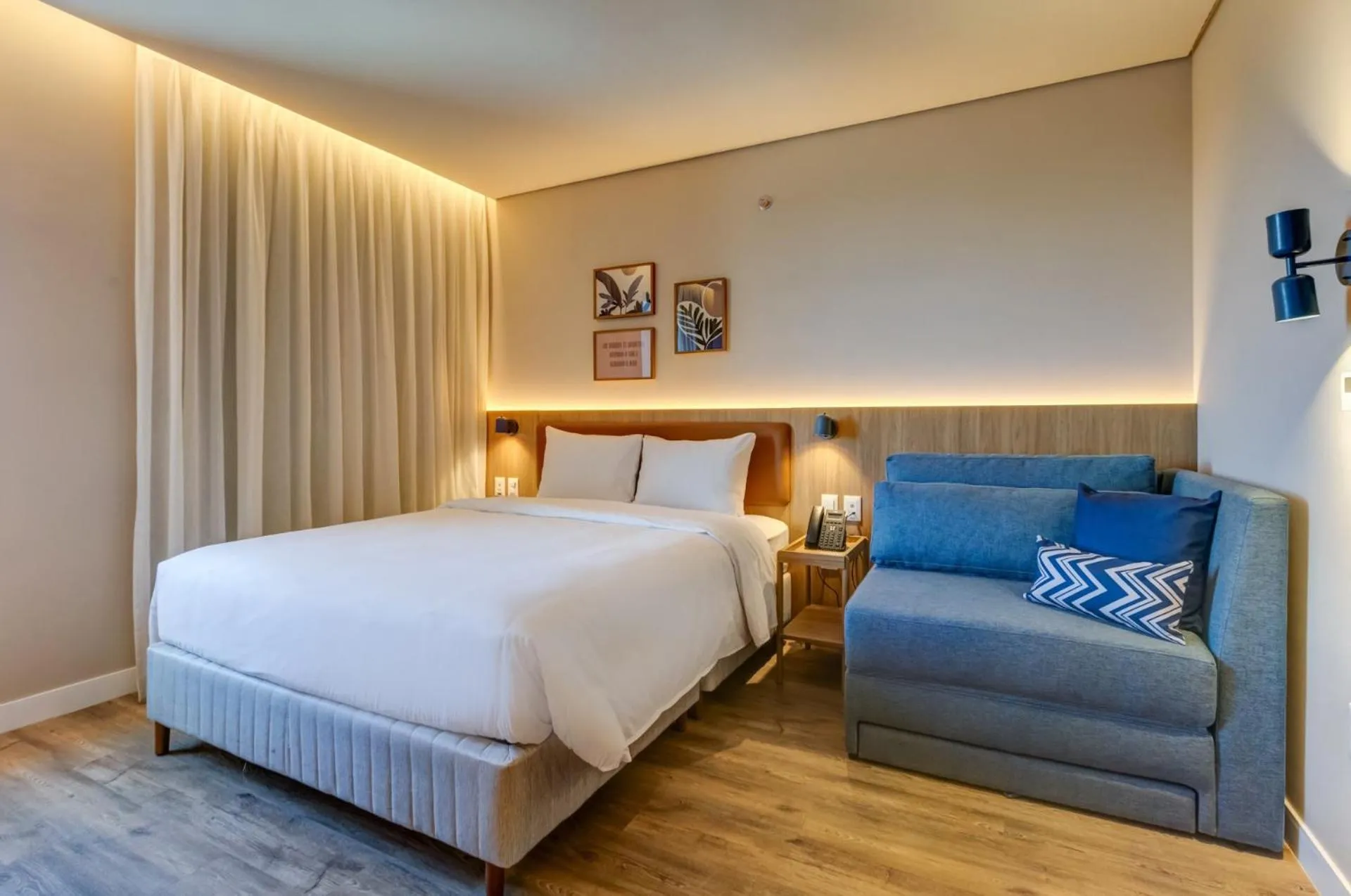Bedroom, Bed in Hampton By Hilton Caraguatatuba Serramar