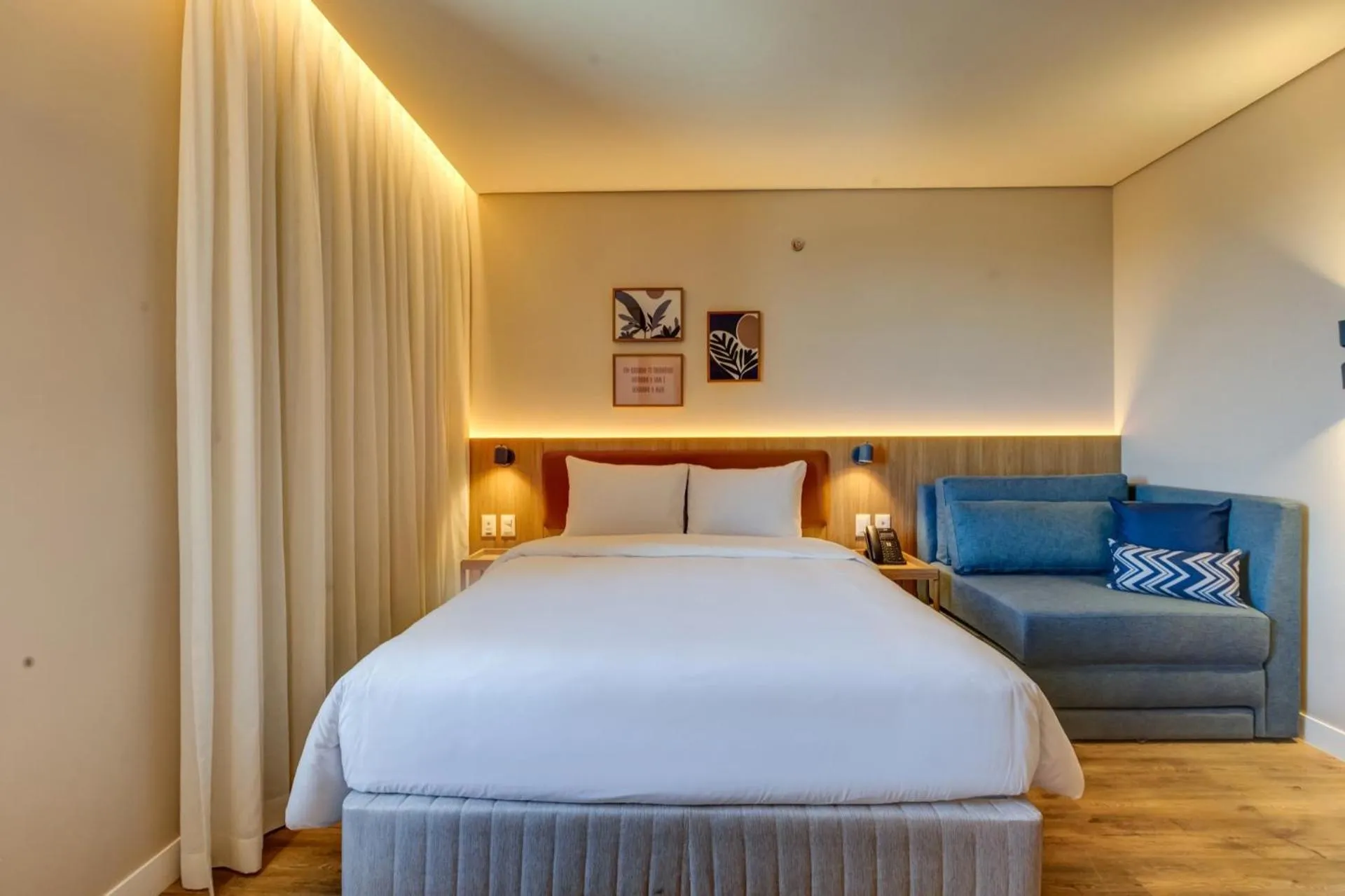 Bedroom, Bed in Hampton By Hilton Caraguatatuba Serramar