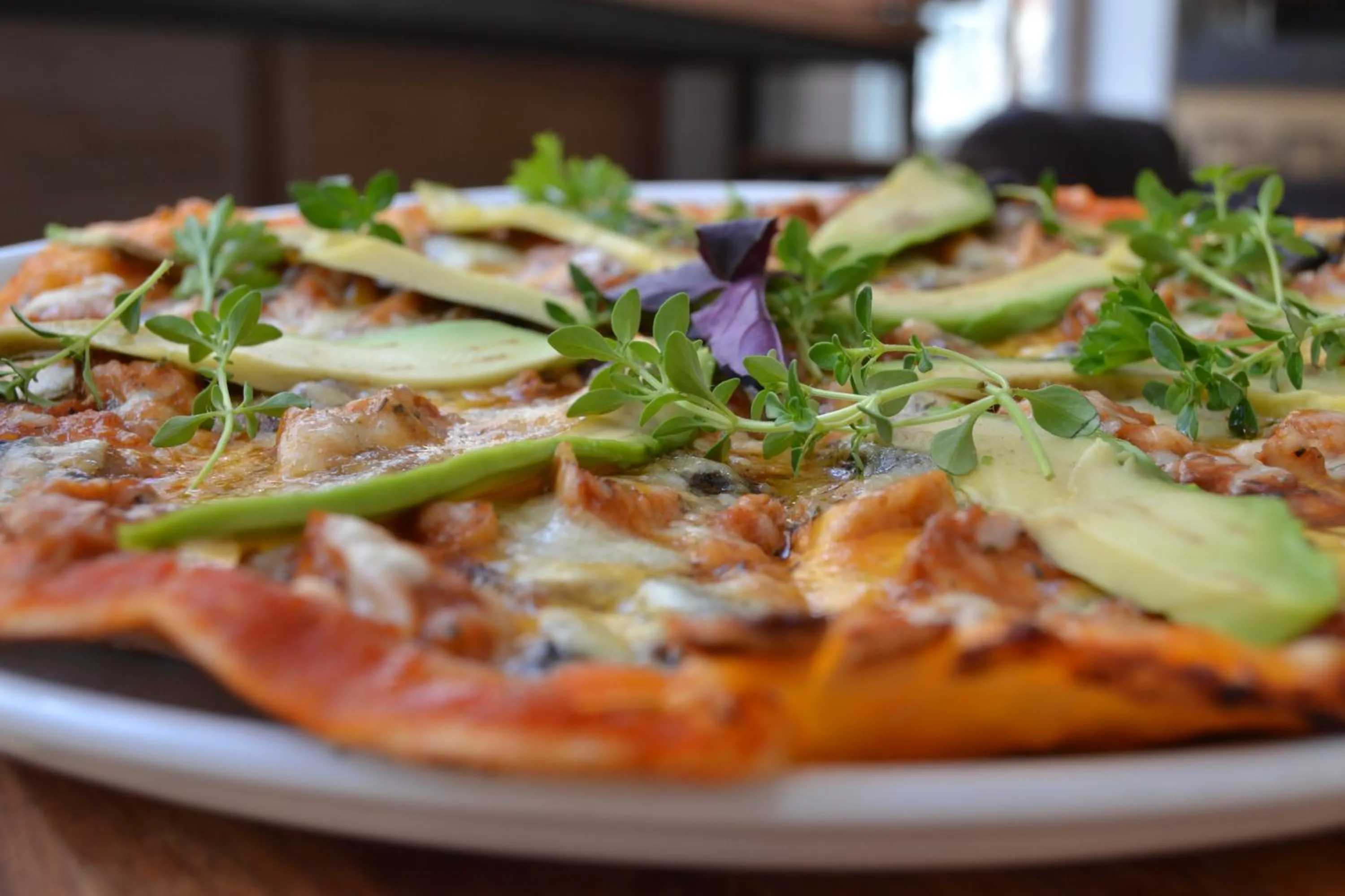 Food close-up in 91 Loop Boutique Hostel