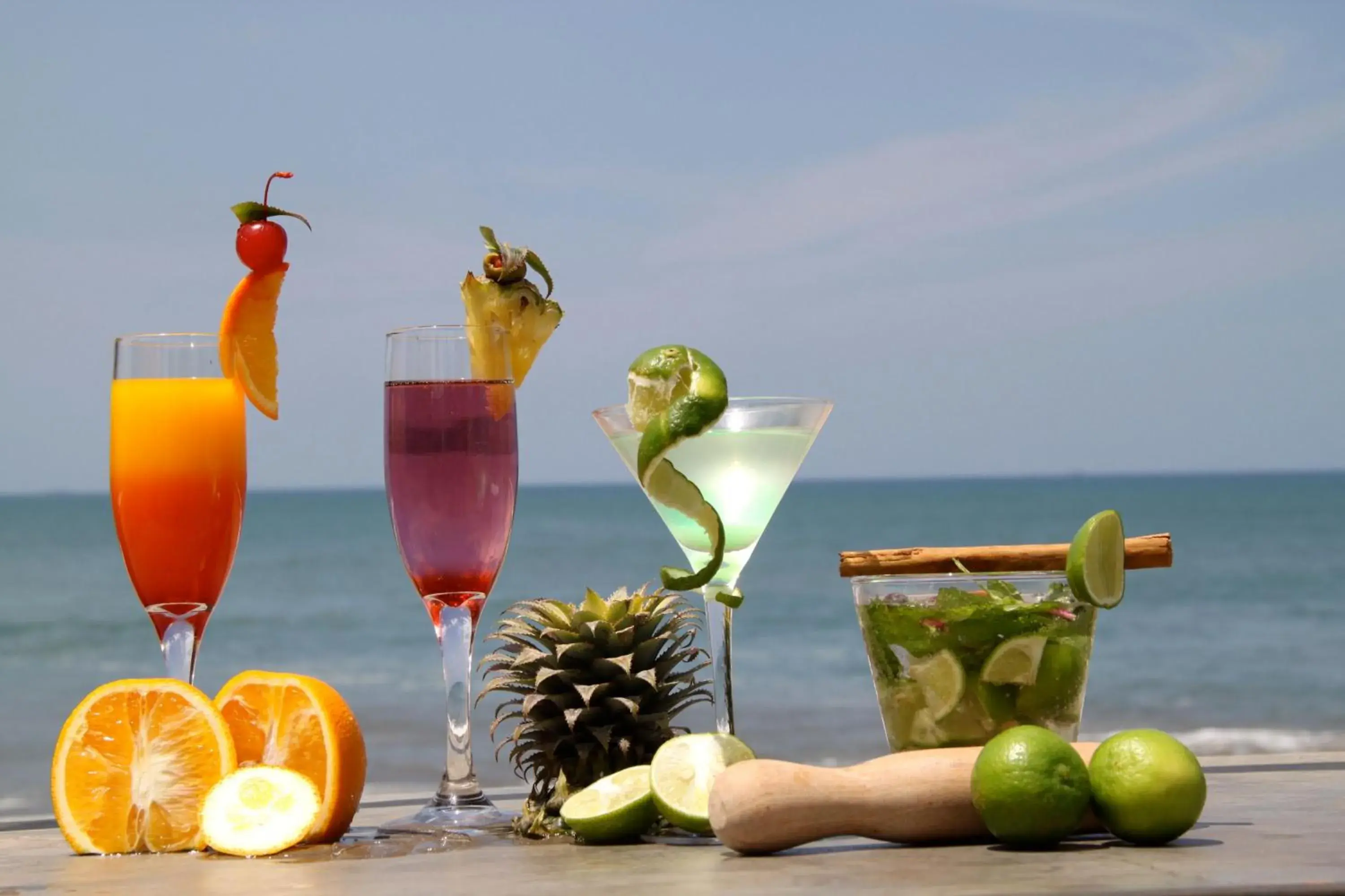 Food and drinks in The Beach Boutique Food and drinks in The Beach Boutique