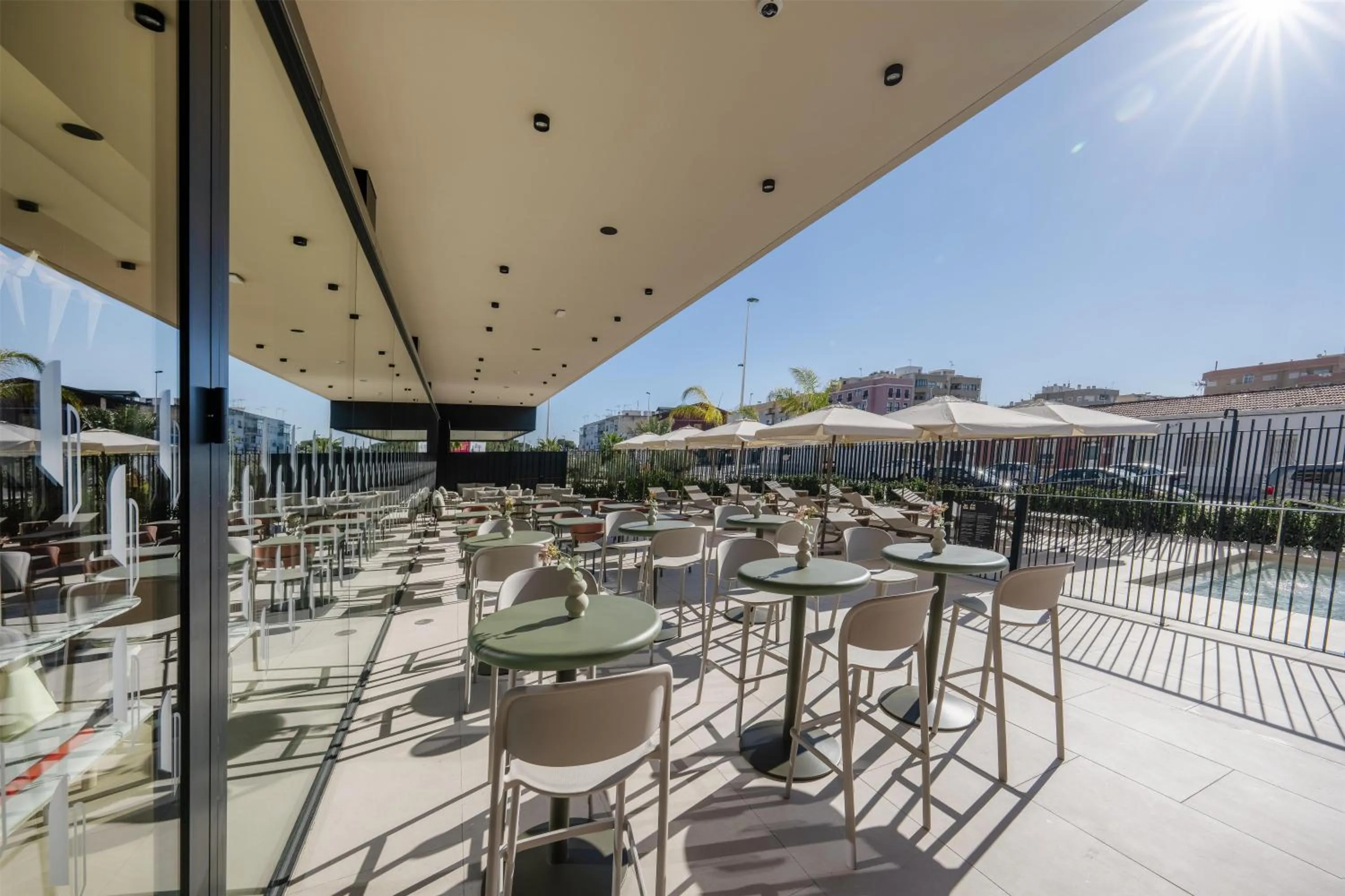 Patio in Hampton By Hilton Alicante Airport