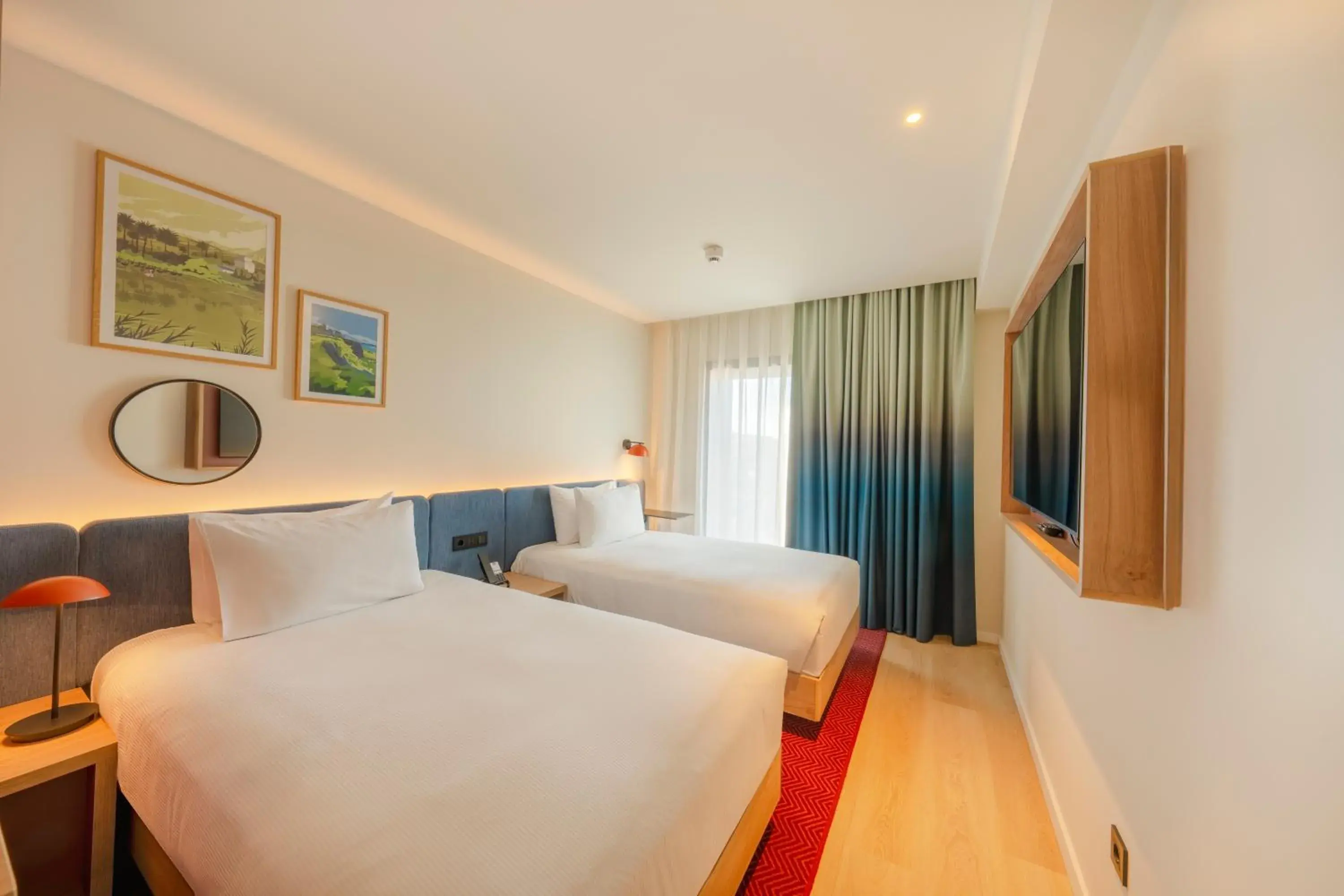 Twin Room in Hampton By Hilton Alicante Airport Twin Room in Hampton By Hilton Alicante Airport