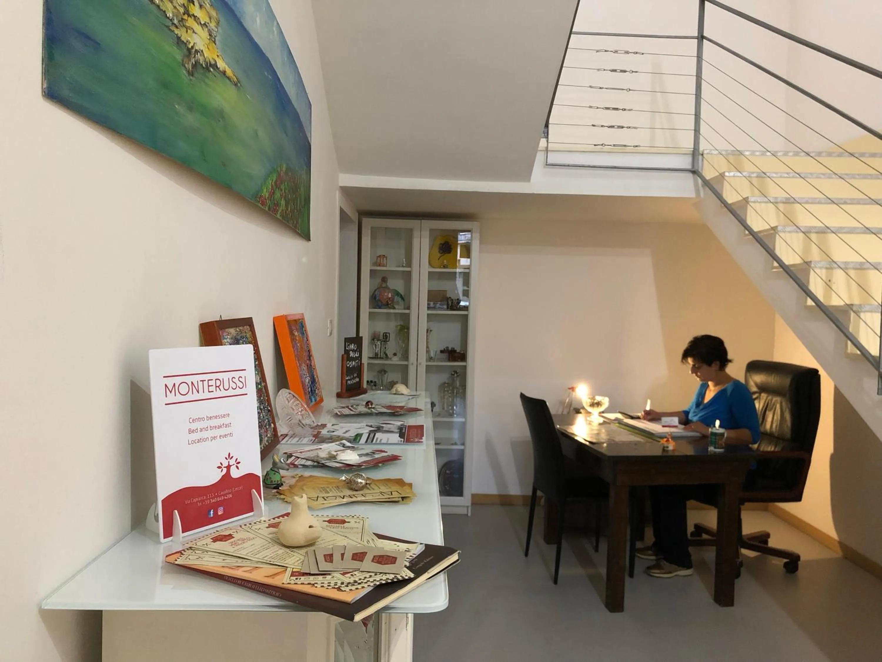 Property building in Monterussi Bed and Breakfast