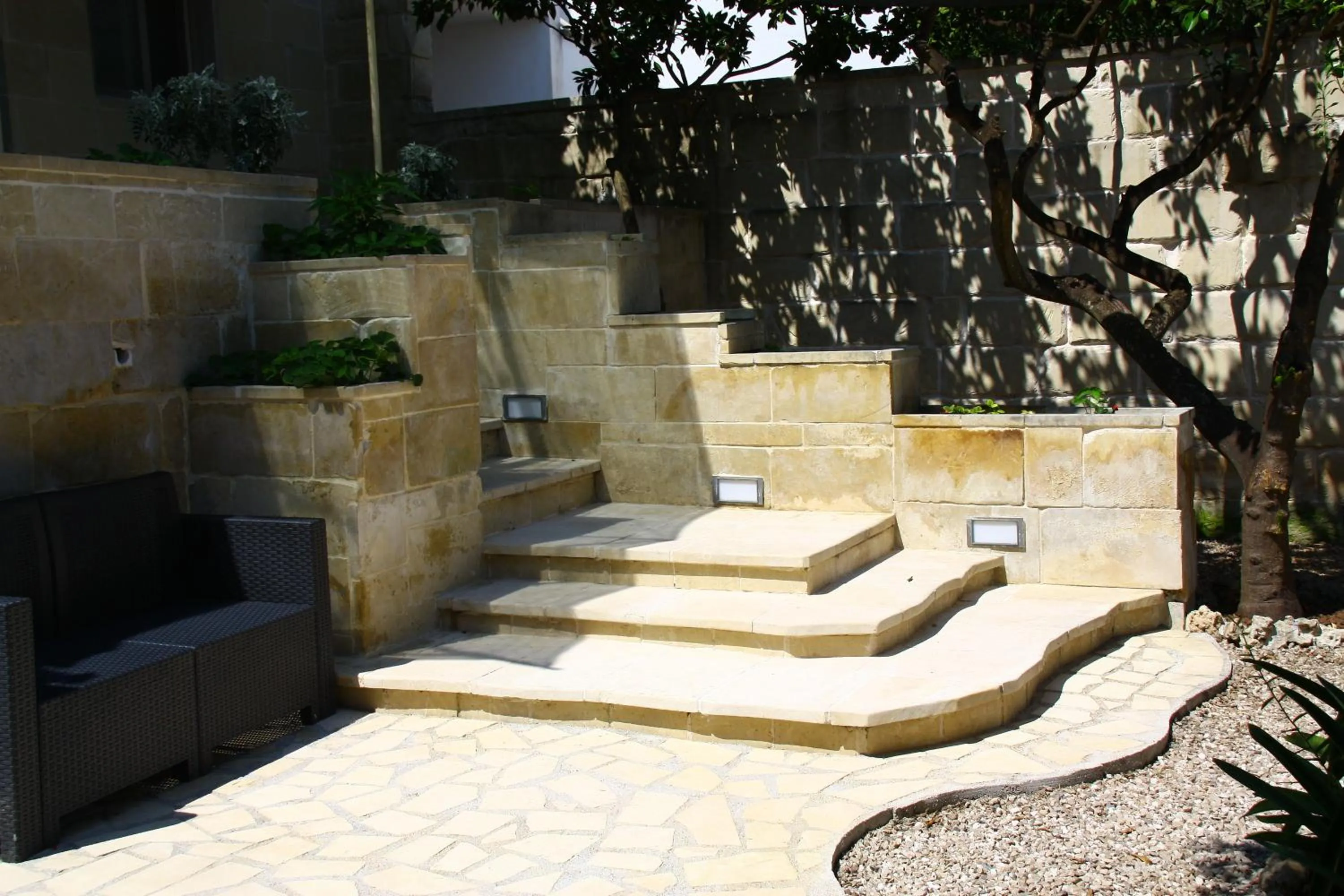 Garden in Monterussi Bed and Breakfast