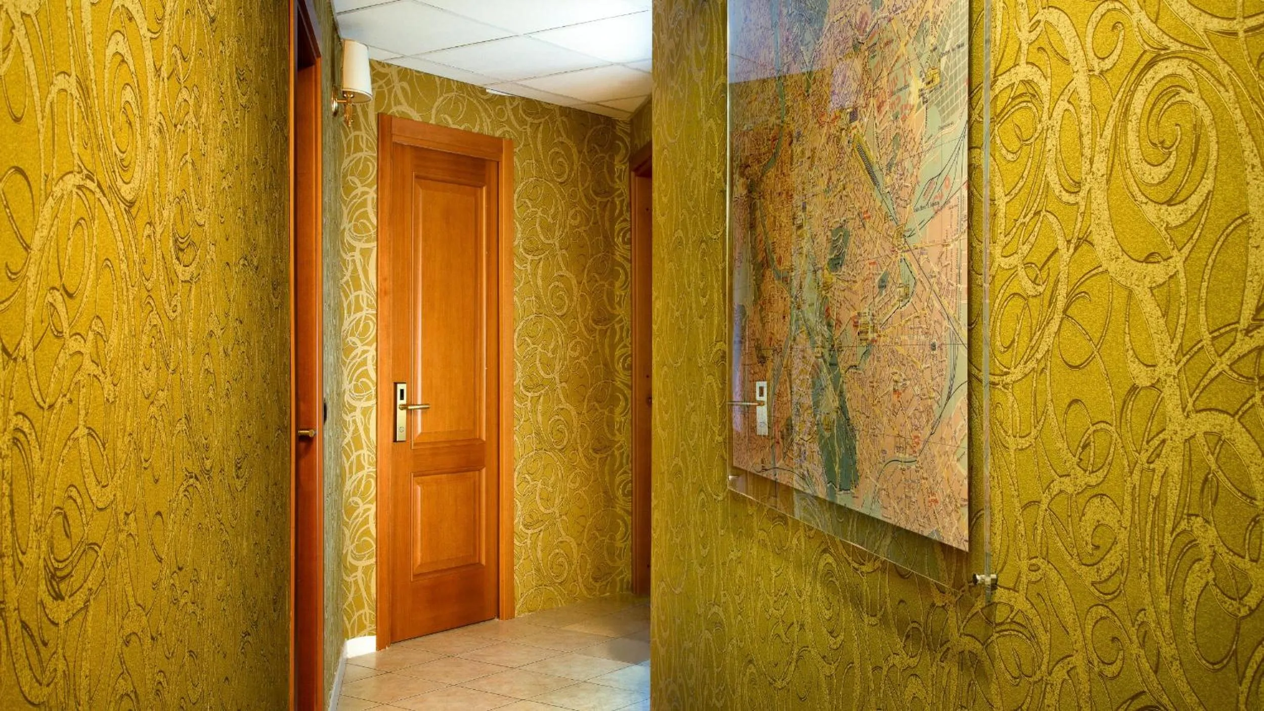 Decorative detail in Ad Hoc Domus Colosseo