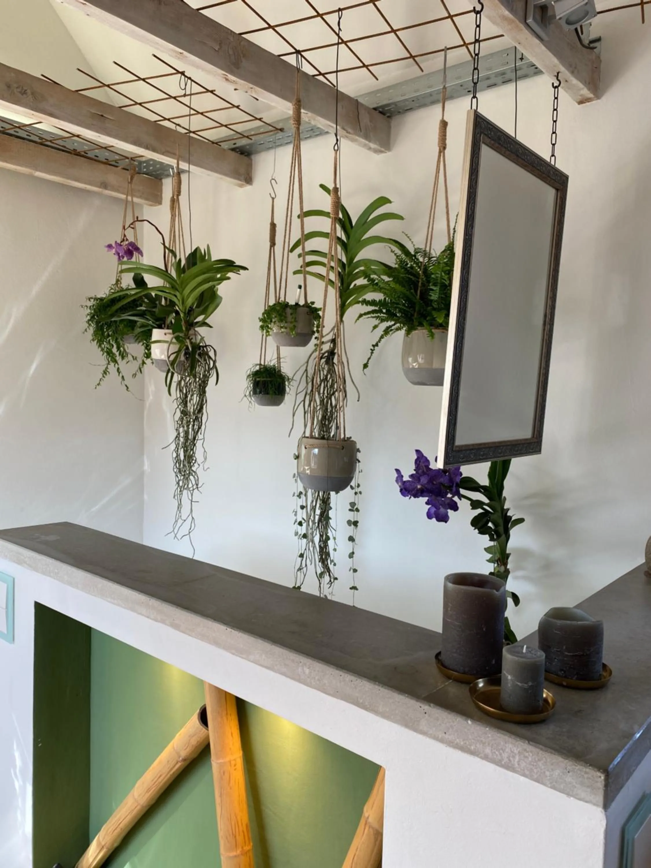 Decorative detail in Wellness Suiten mit Whirlpool am Stadtrand von Essen