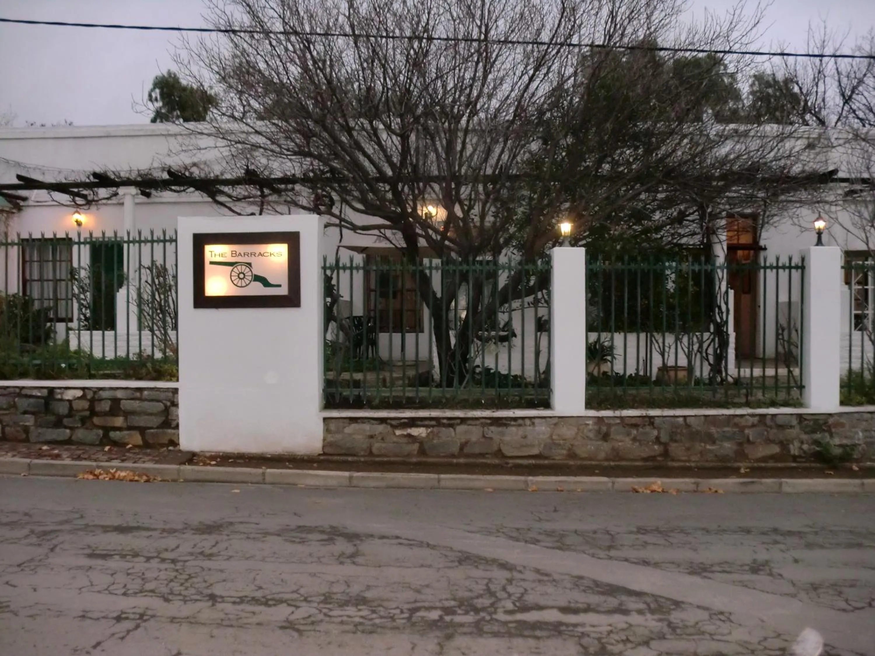 Facade/entrance in The Barracks
