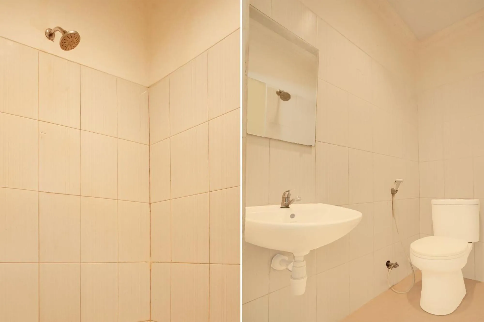 Bathroom in Hotel O Palembang near Palembang Indah Mall formerly Hotel Relasi