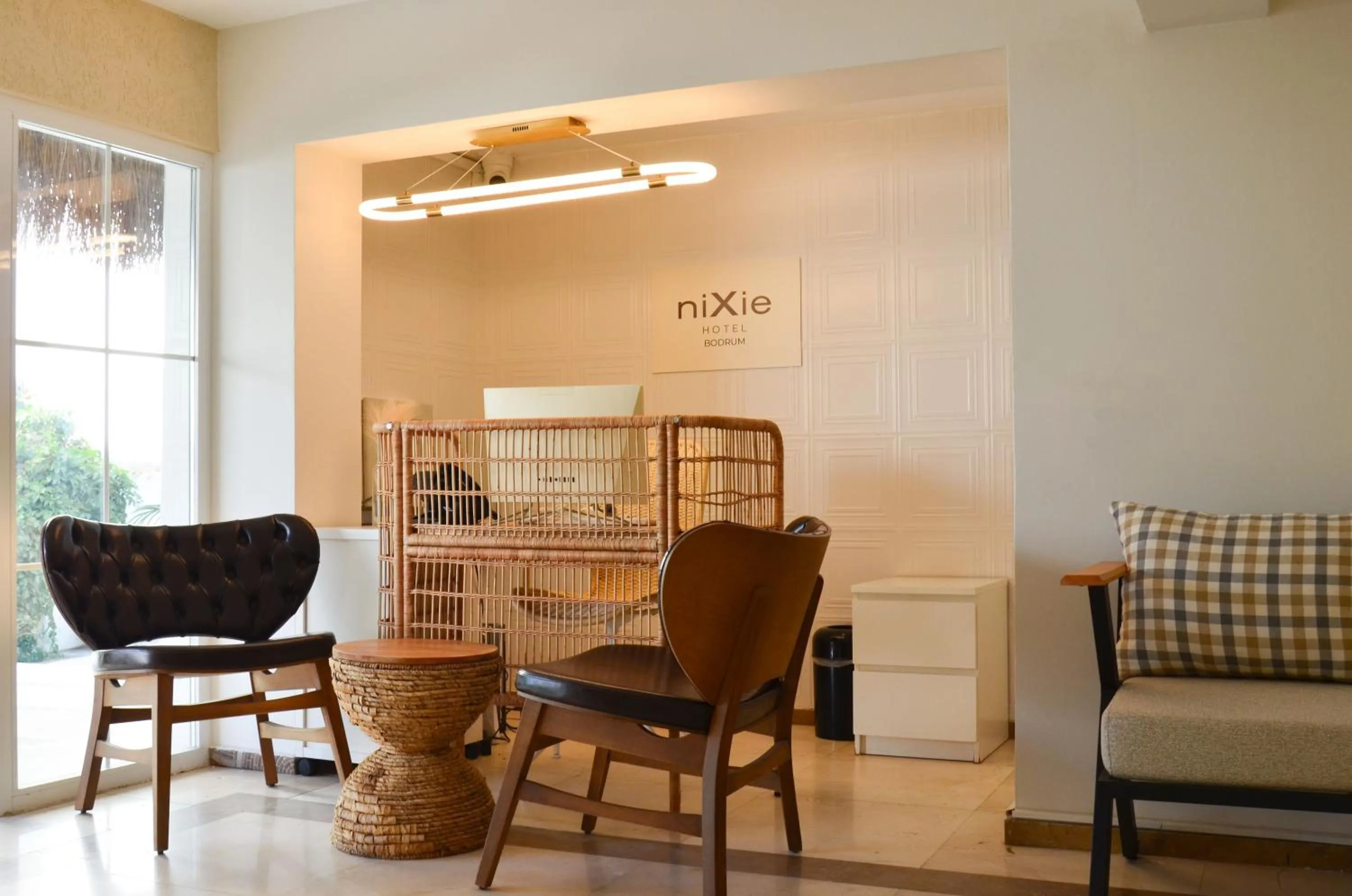 Lobby or reception in niXie Hotel Bodrum
