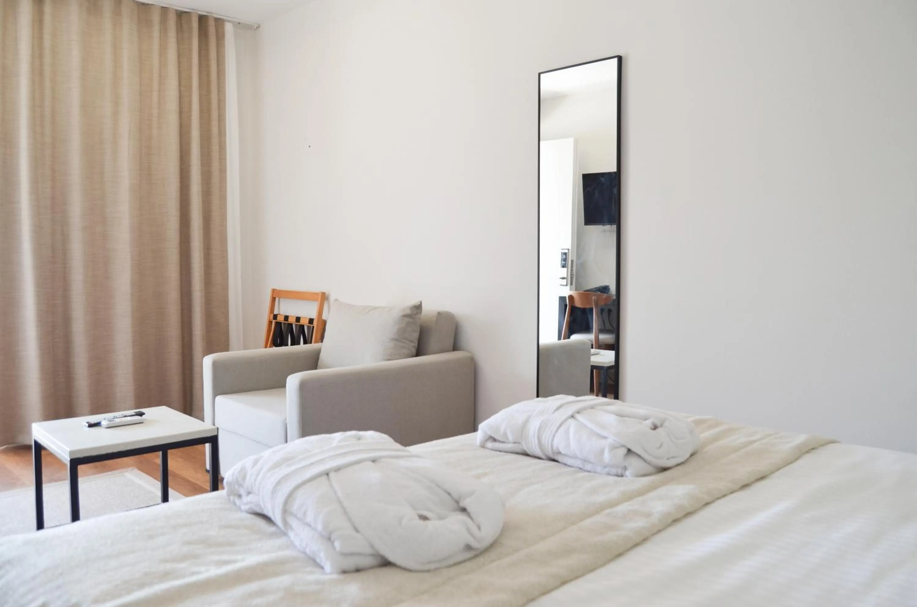 Bed in niXie Hotel Bodrum