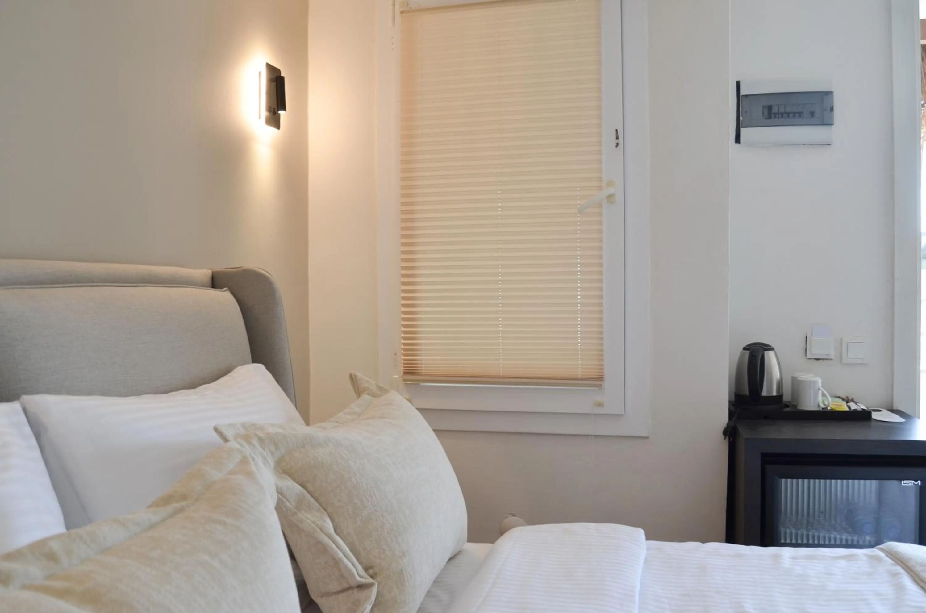 Coffee/tea facilities, Bed in niXie Hotel Bodrum