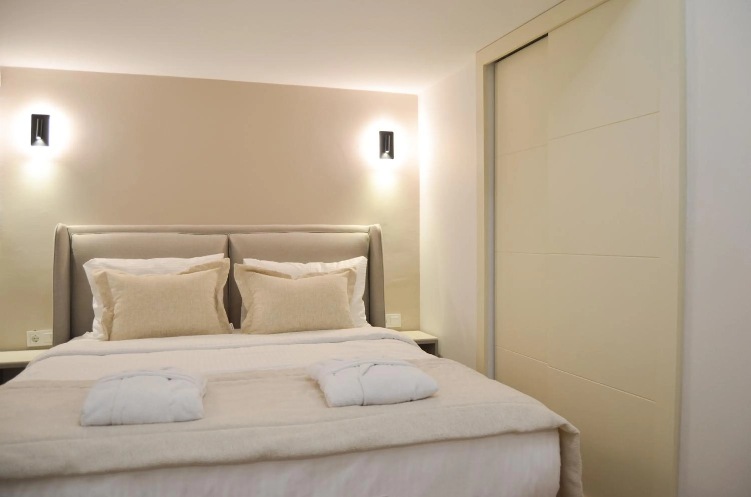 Bed in niXie Hotel Bodrum