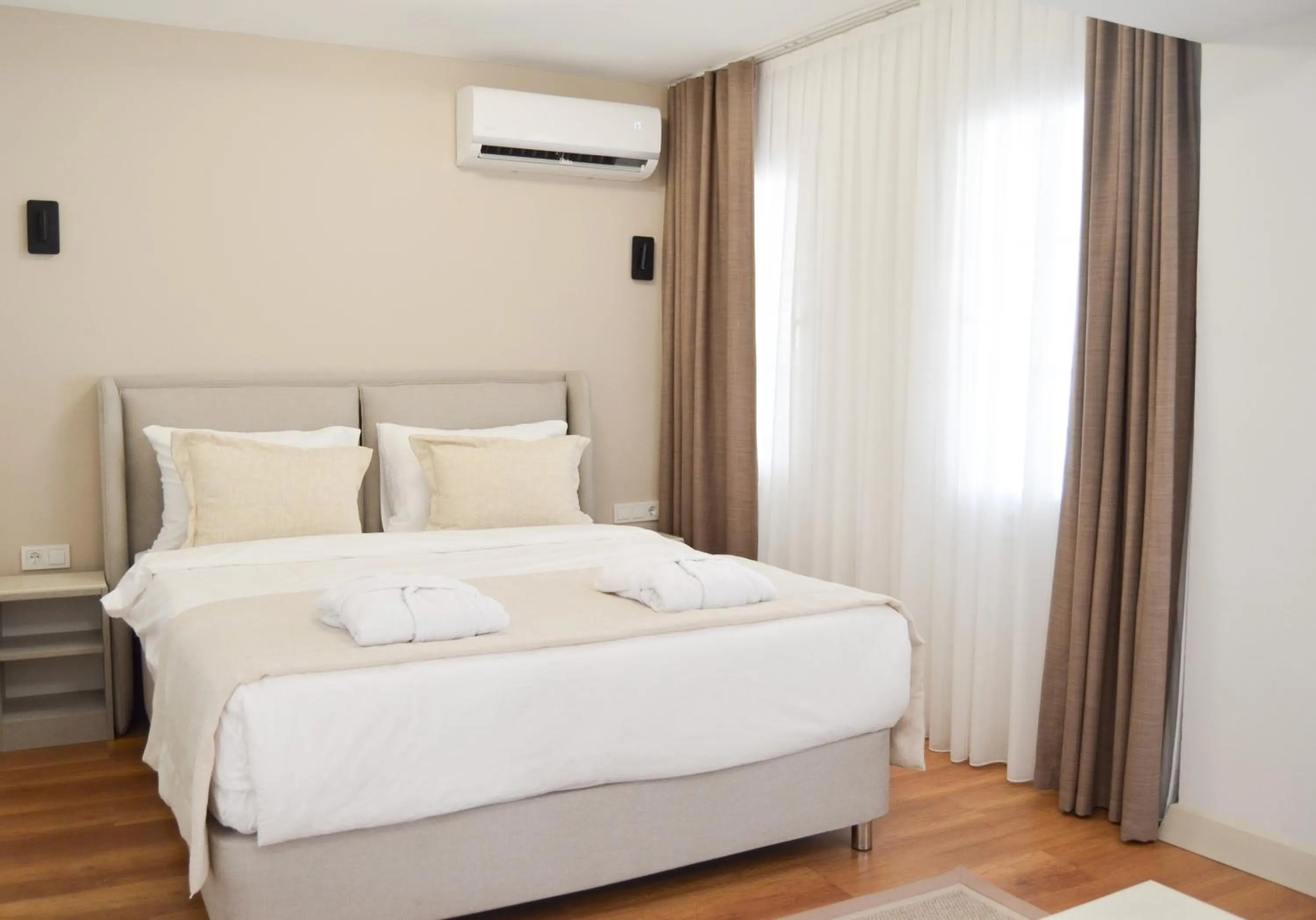 Bed in niXie Hotel Bodrum