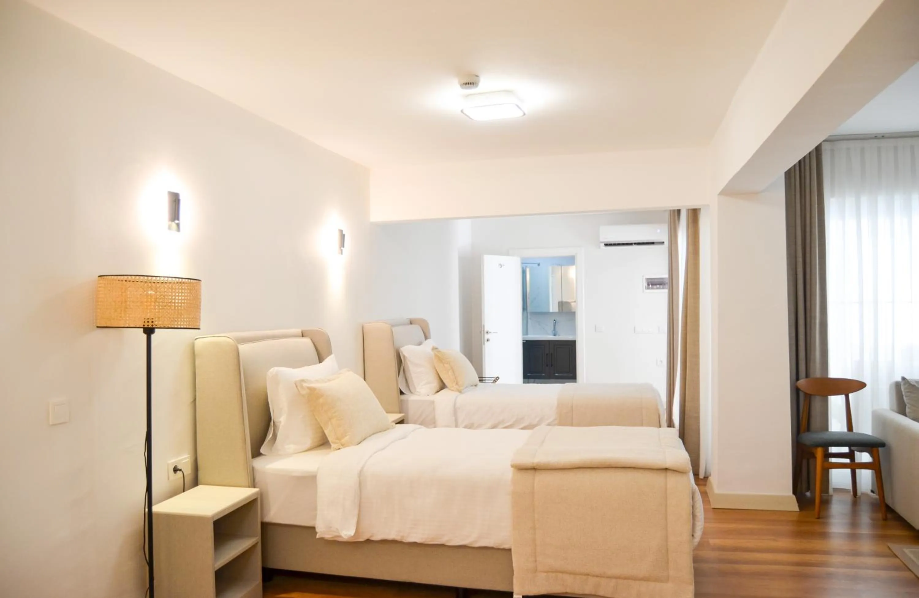 Bed in niXie Hotel Bodrum