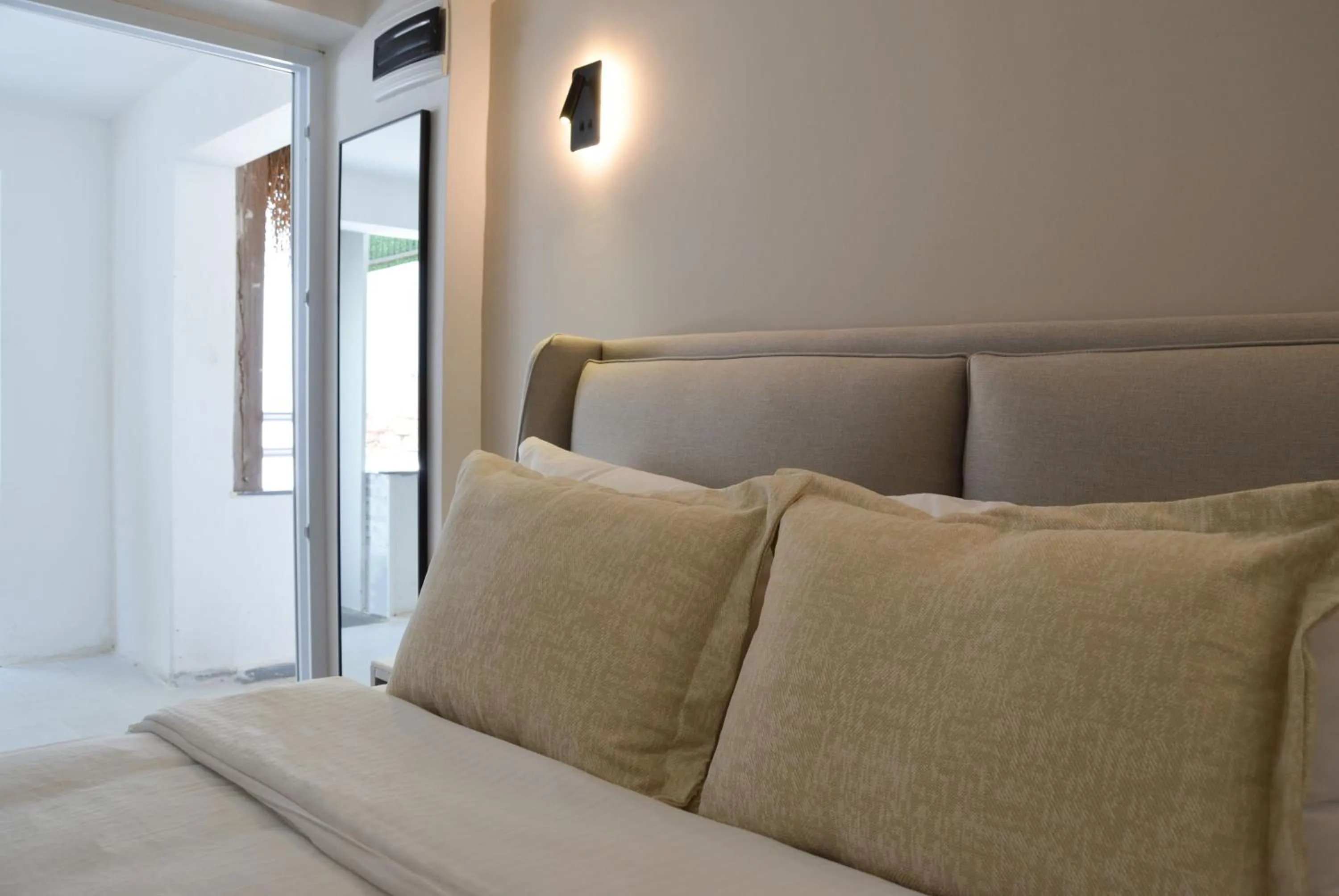 Bed in niXie Hotel Bodrum
