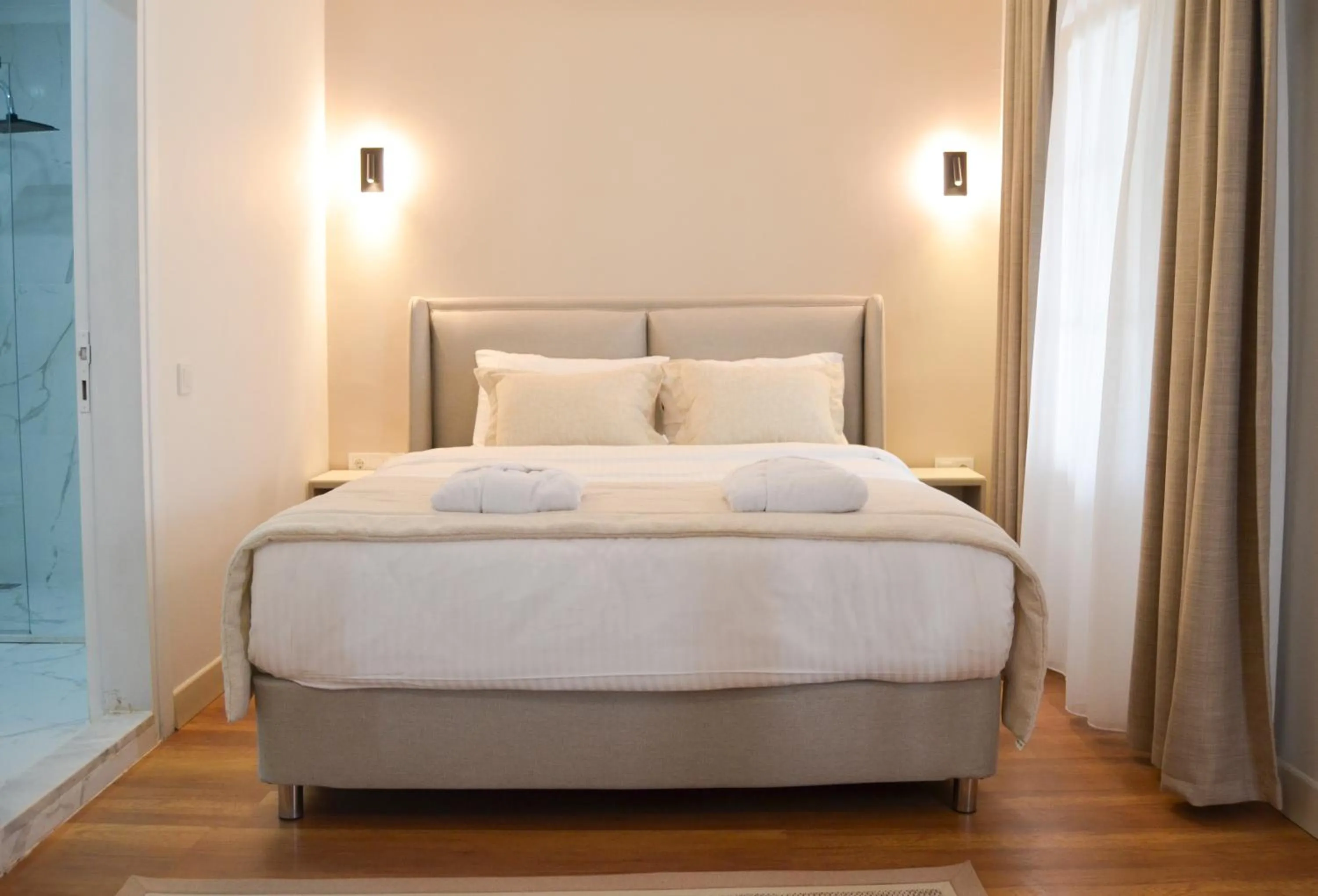 Bed in niXie Hotel Bodrum