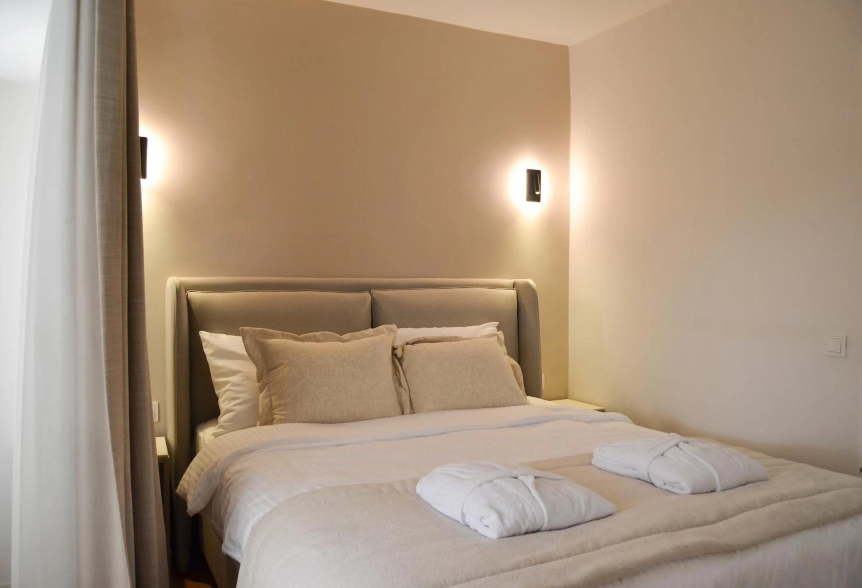 Bed in niXie Hotel Bodrum