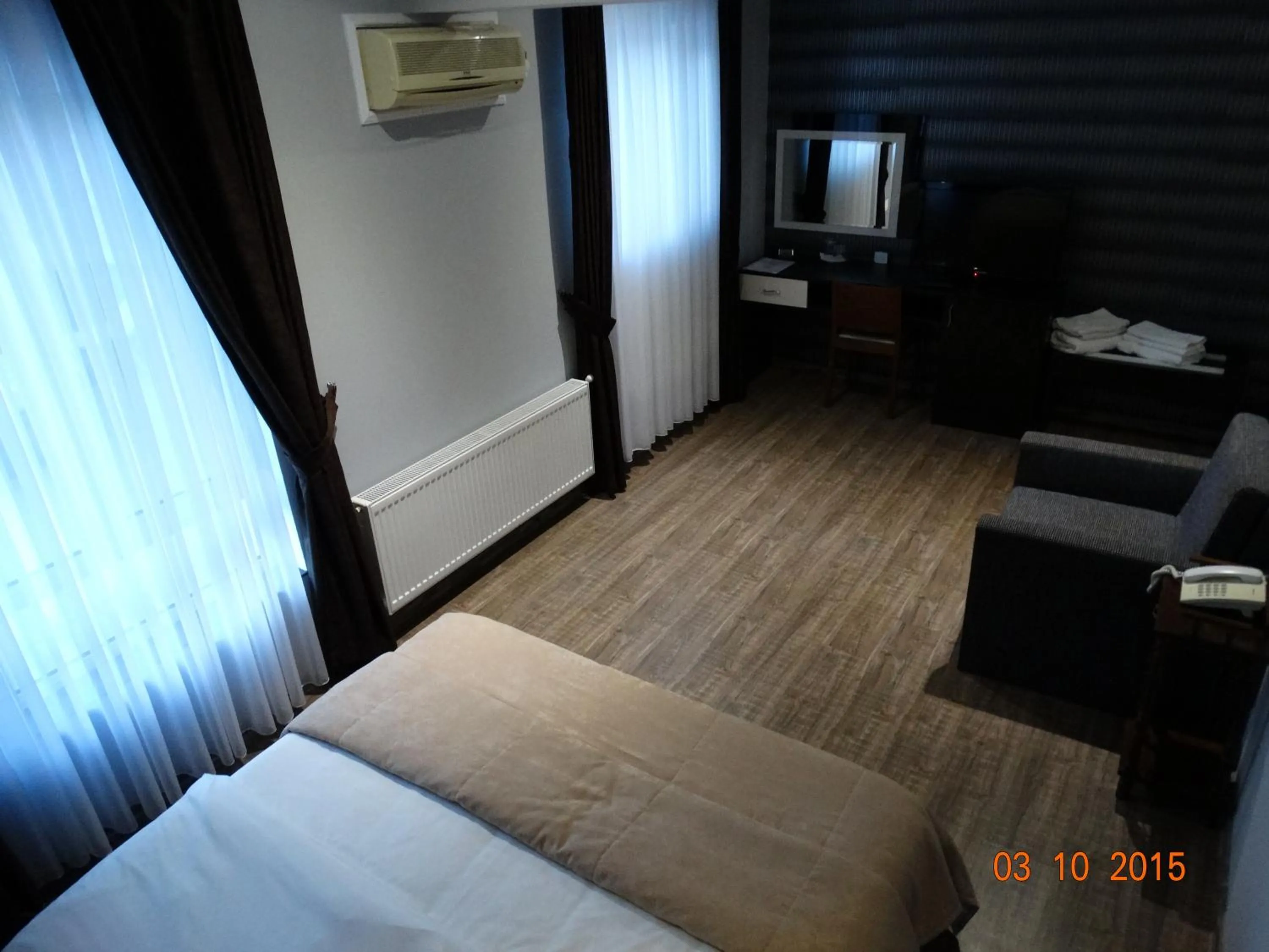 Bed in Hotel Mimoza