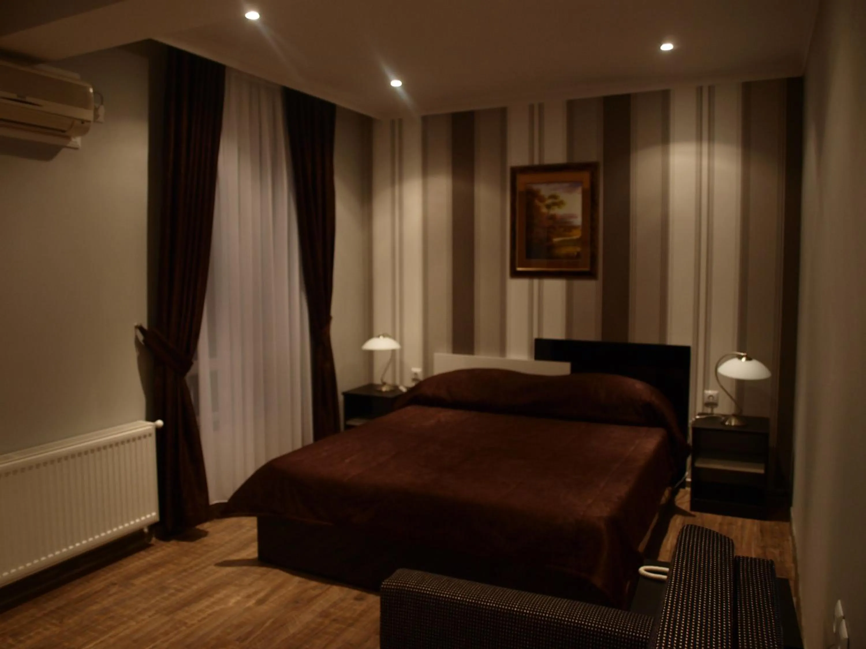 Bed in Hotel Mimoza