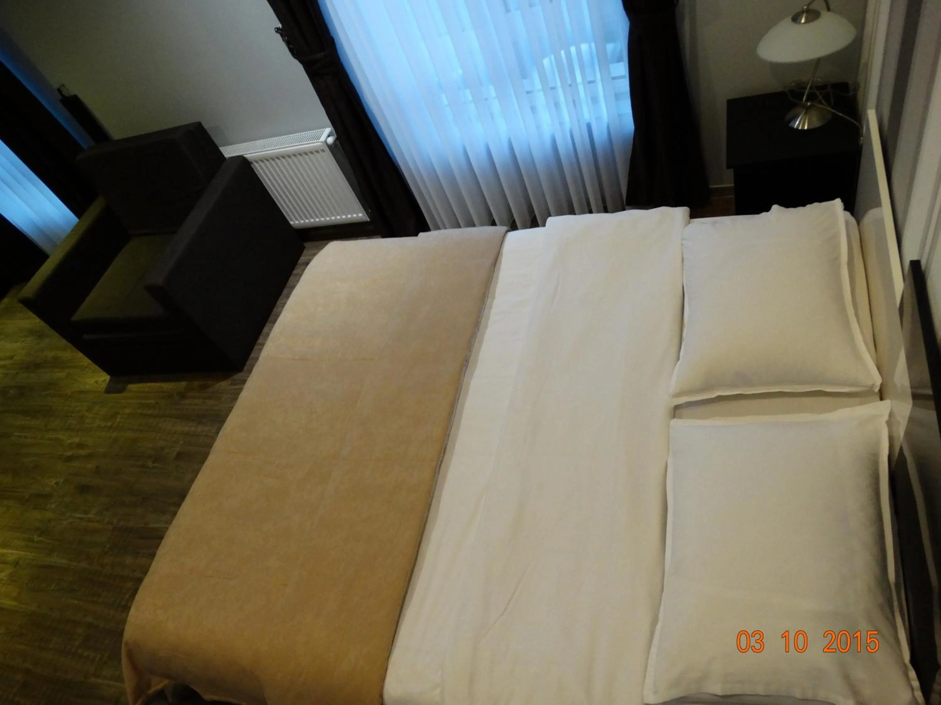 Bed in Hotel Mimoza