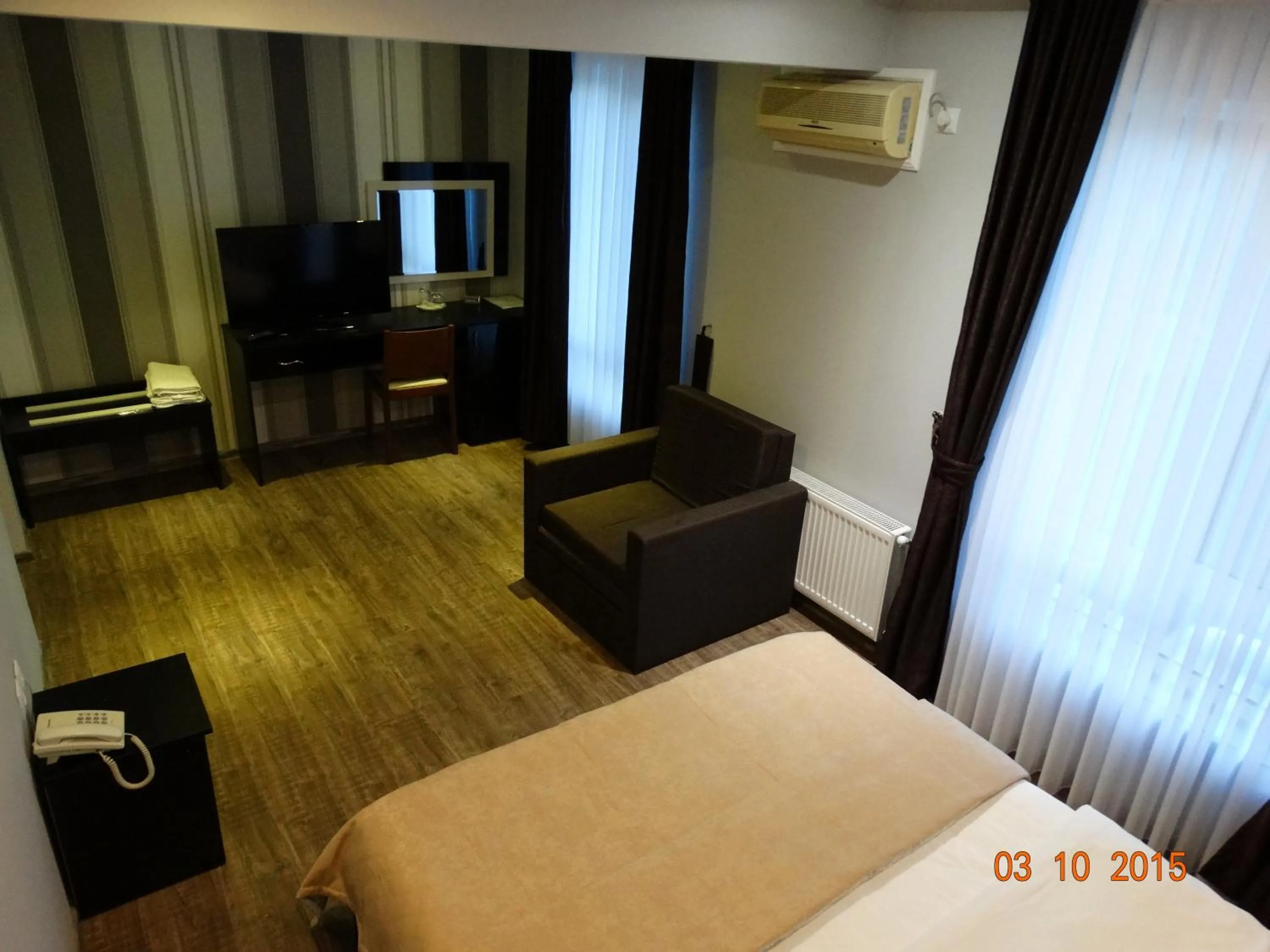 Bed in Hotel Mimoza