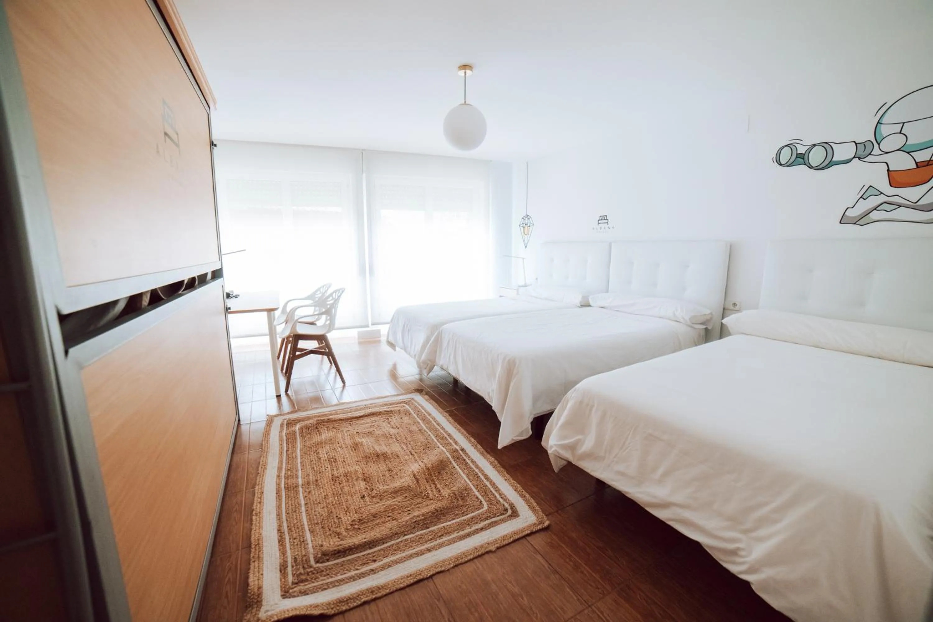 Bed in Hostal Pozo