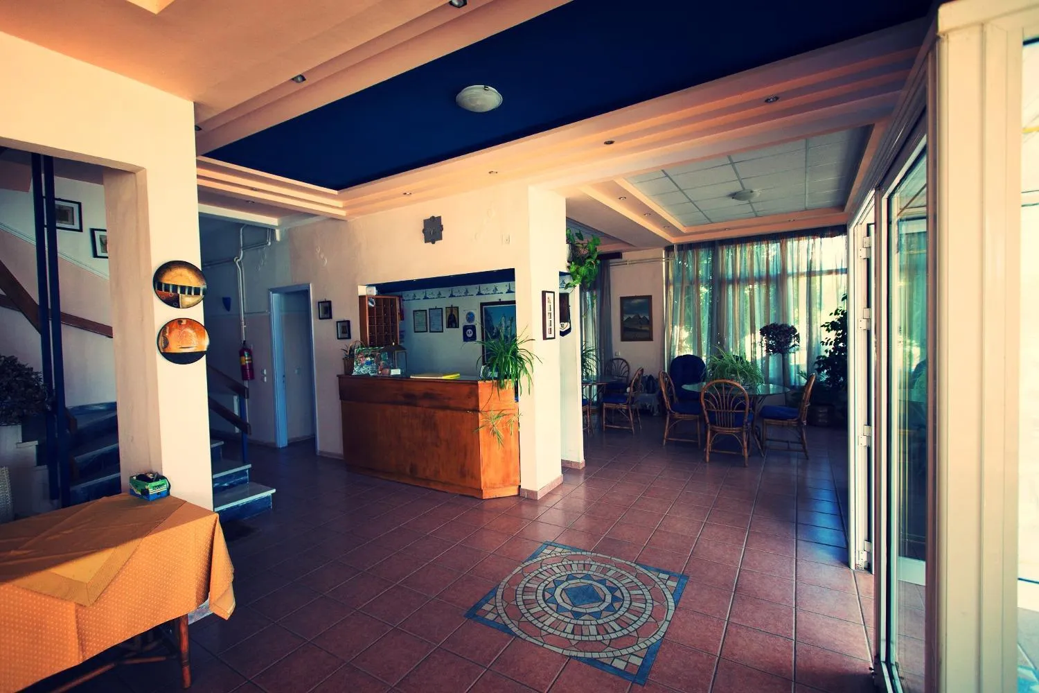 Lobby or reception in Hotel Akti