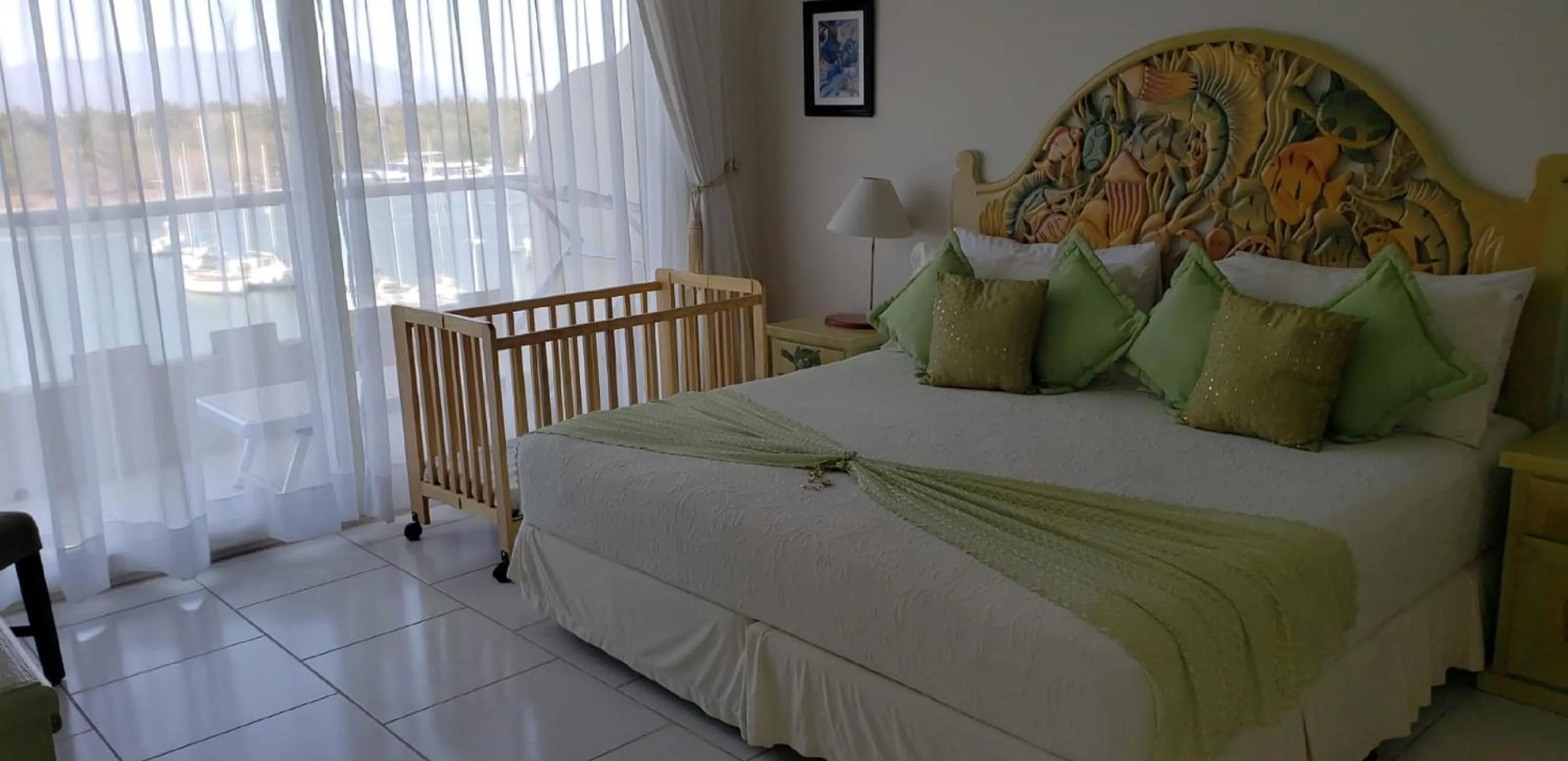 Bed in Marina Banderas Suites Hotel Boutique