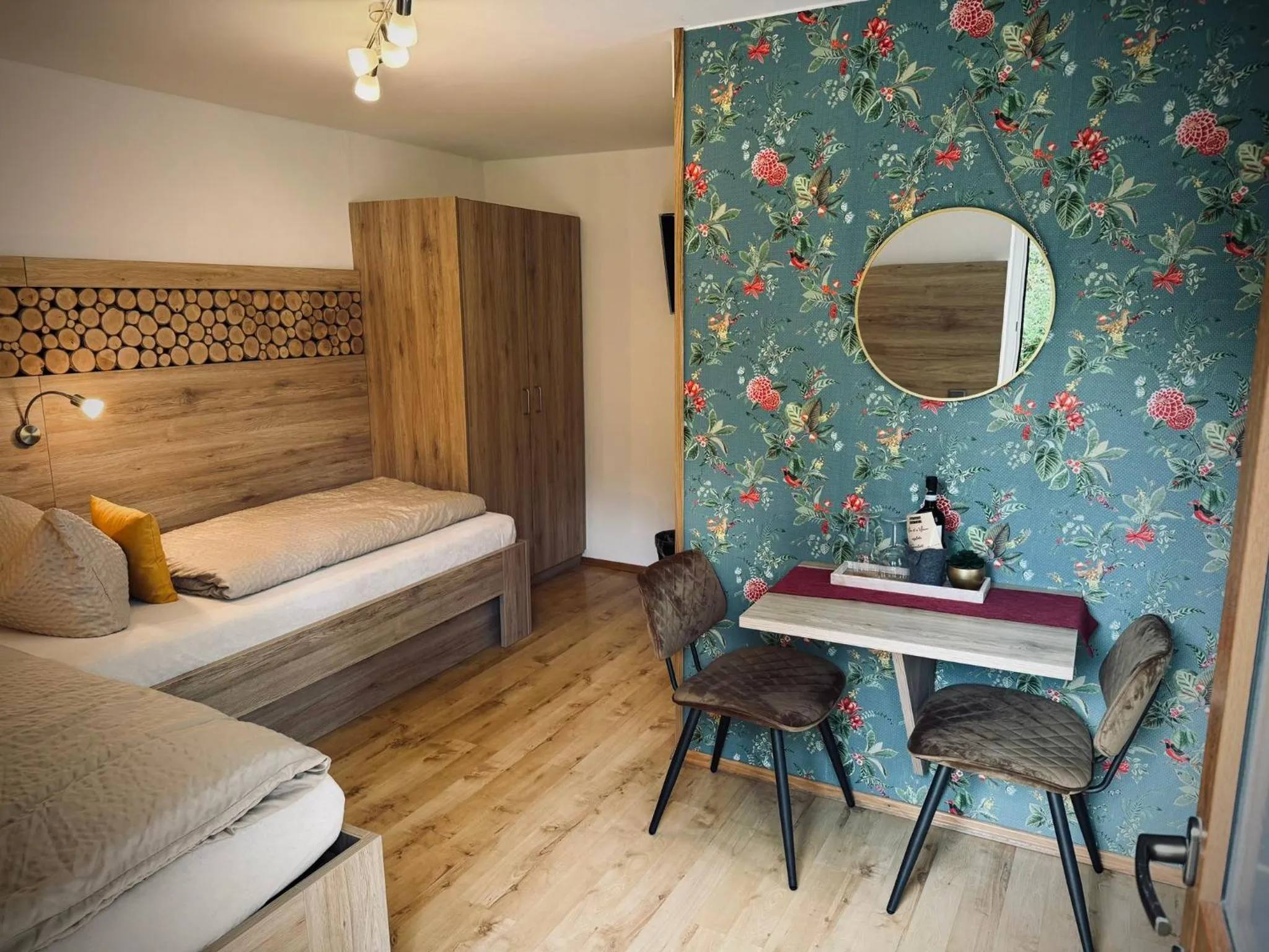 Bedroom, Bed in Pension Carlbauer