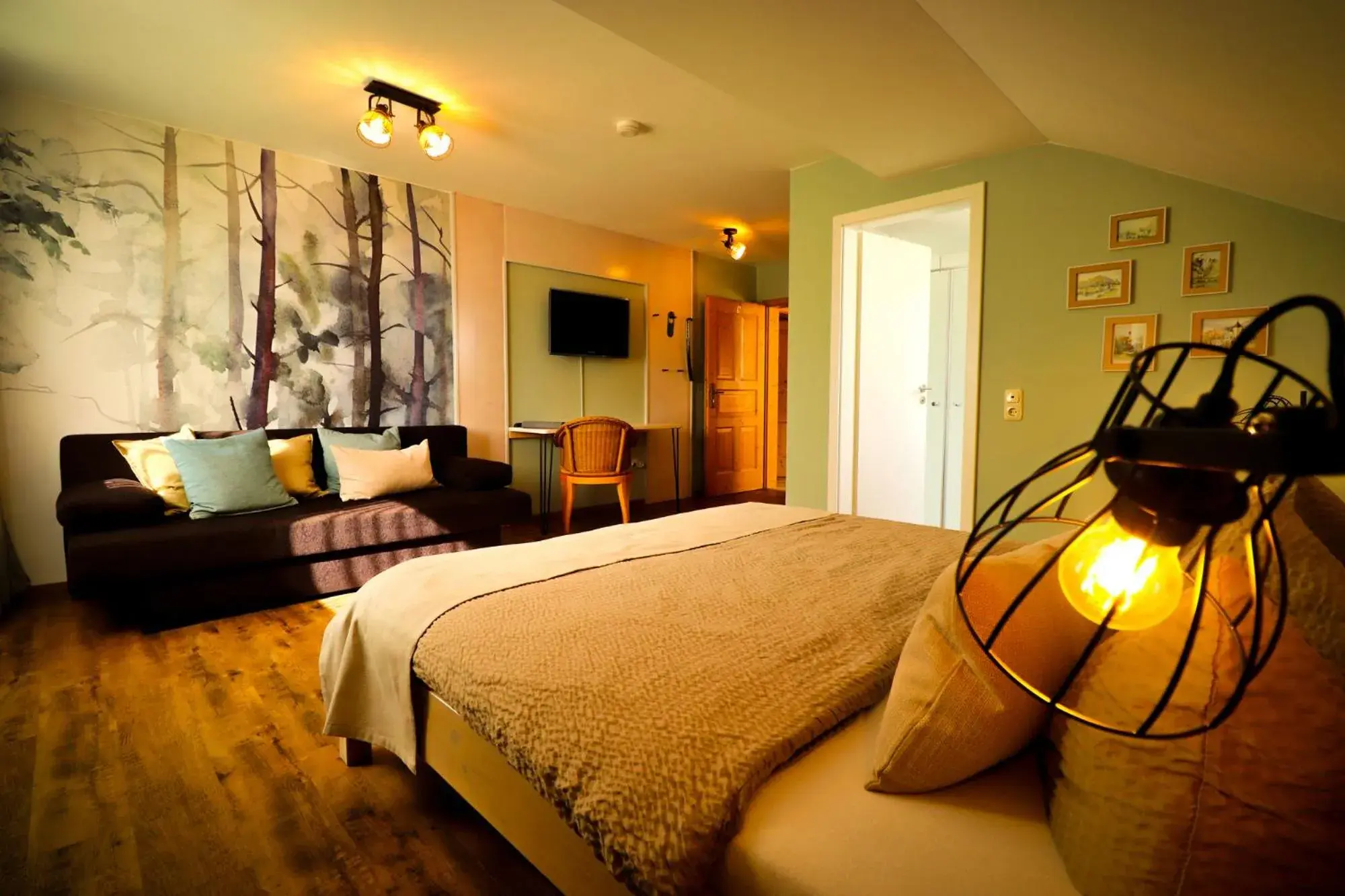 Large Double Room - single occupancy in Pension Carlbauer Large Double Room - single occupancy in Pension Carlbauer
