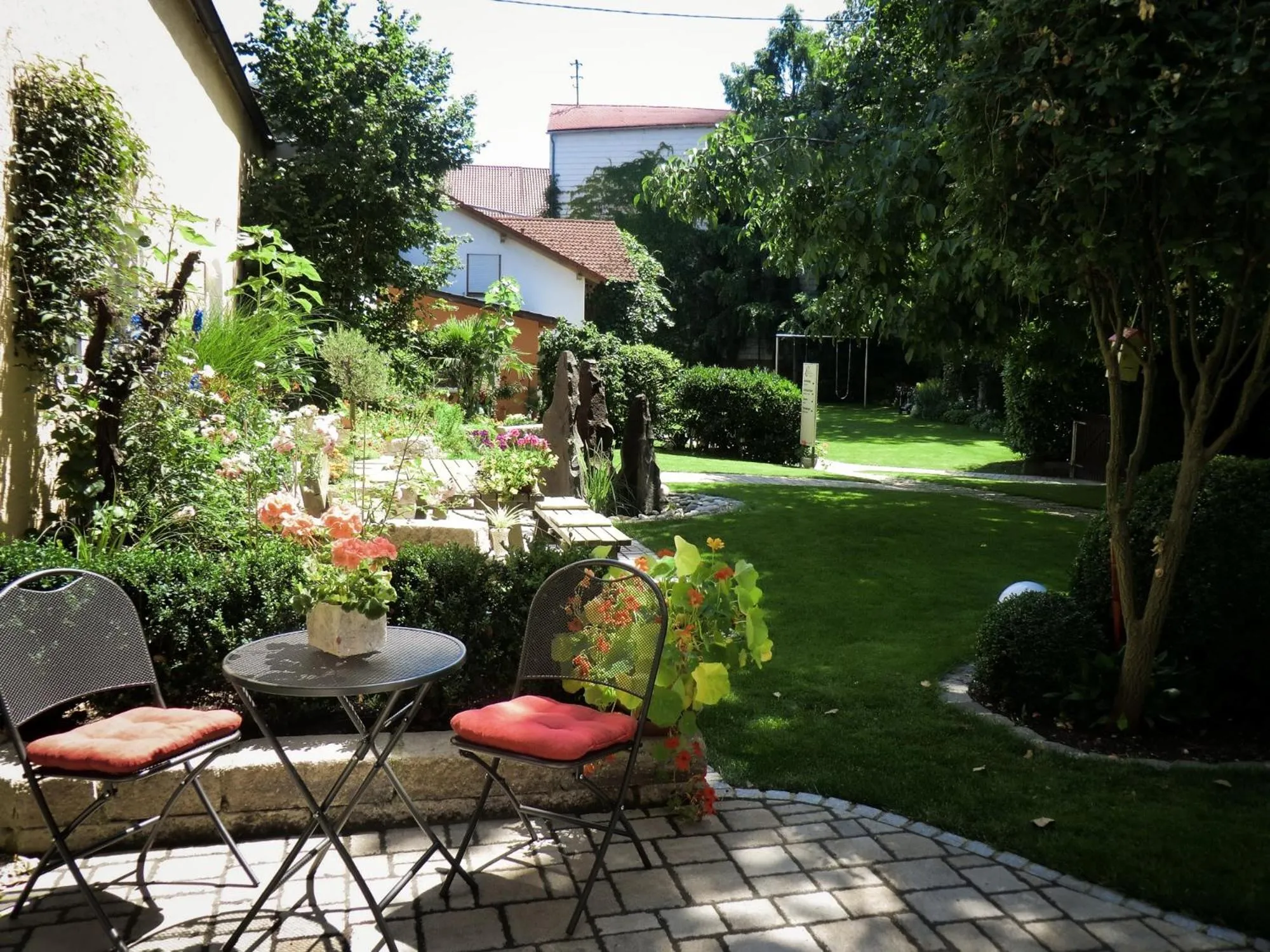 Garden in Pension Carlbauer