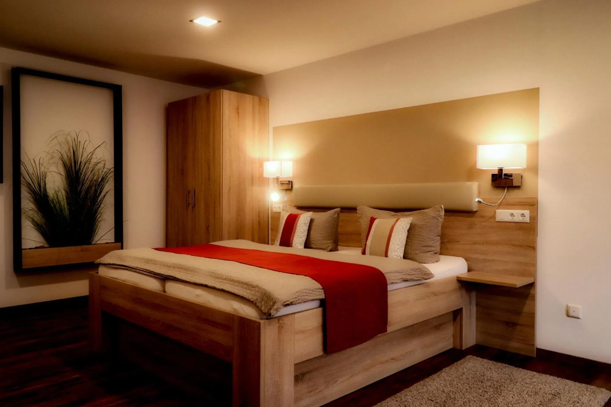 Bed in Pension Carlbauer
