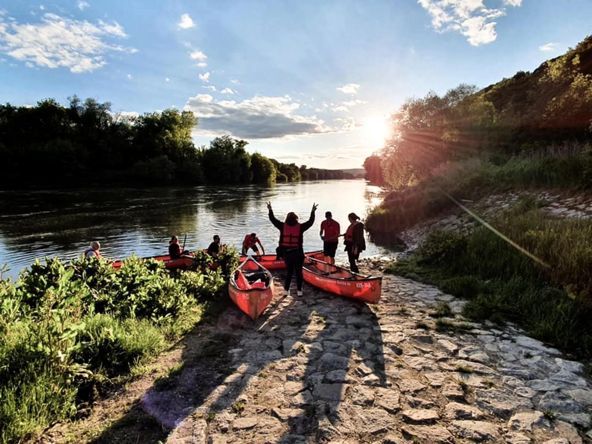 Canoeing in Pension Carlbauer