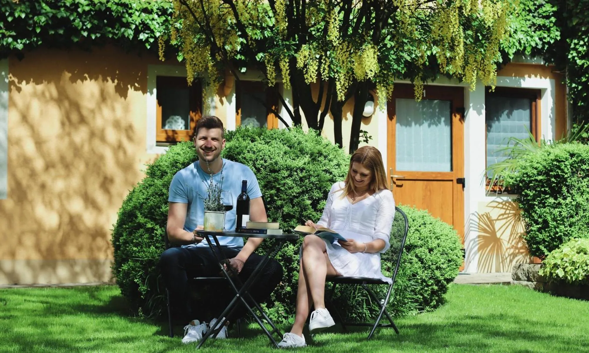 Garden in Pension Carlbauer