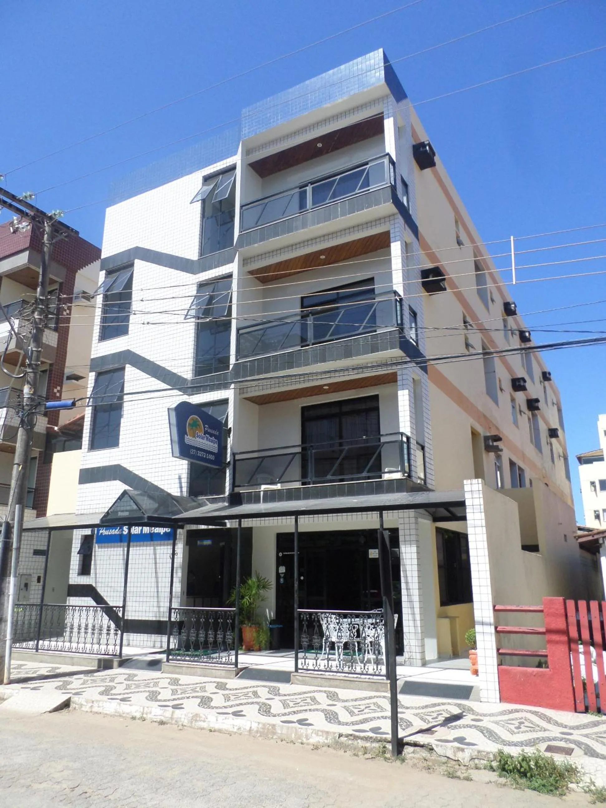 Facade/entrance in Pousada Solar Meaipe