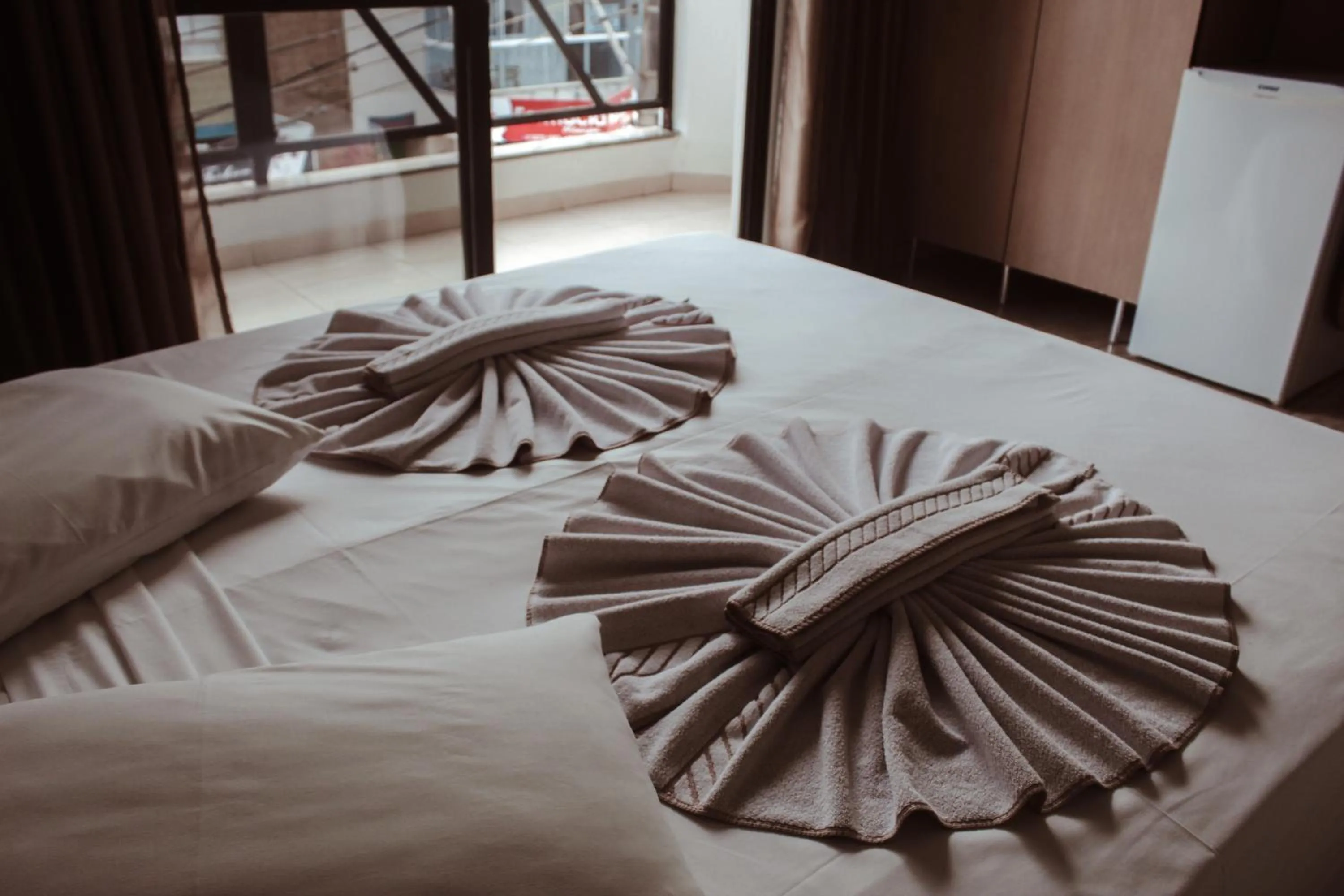 Bed in Pousada Solar Meaipe