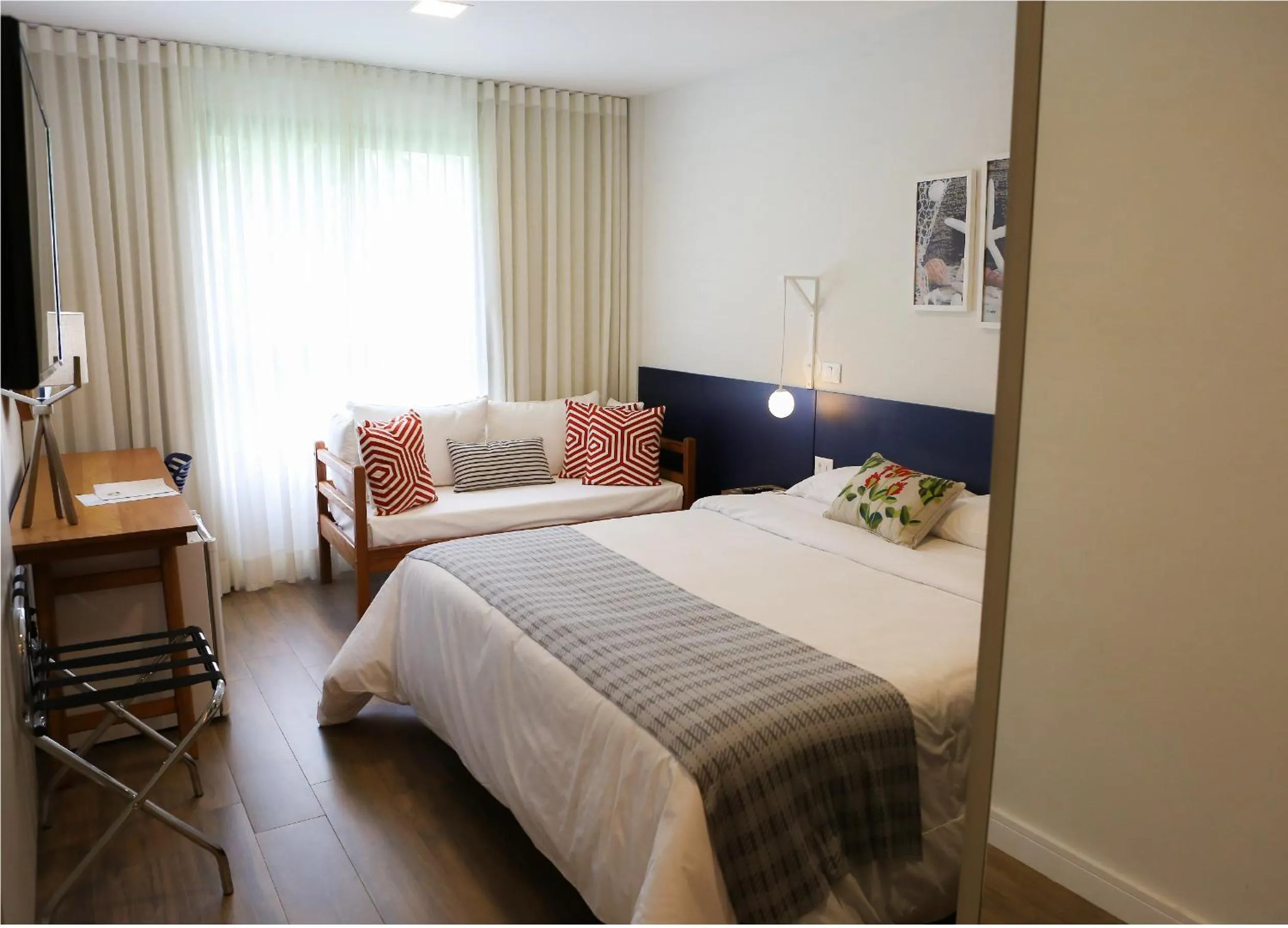 Bed in Hotel do Bosque ECO Resort