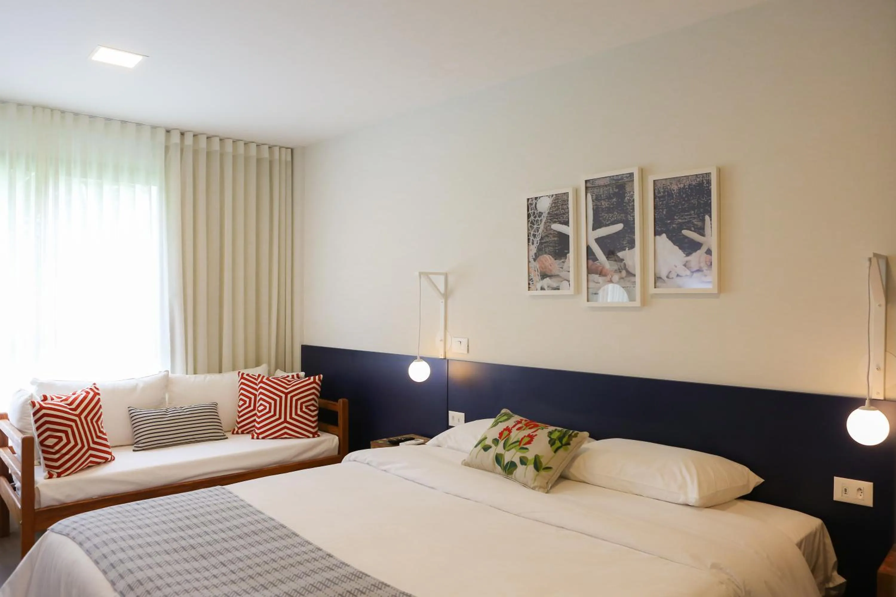 Bed in Hotel do Bosque ECO Resort