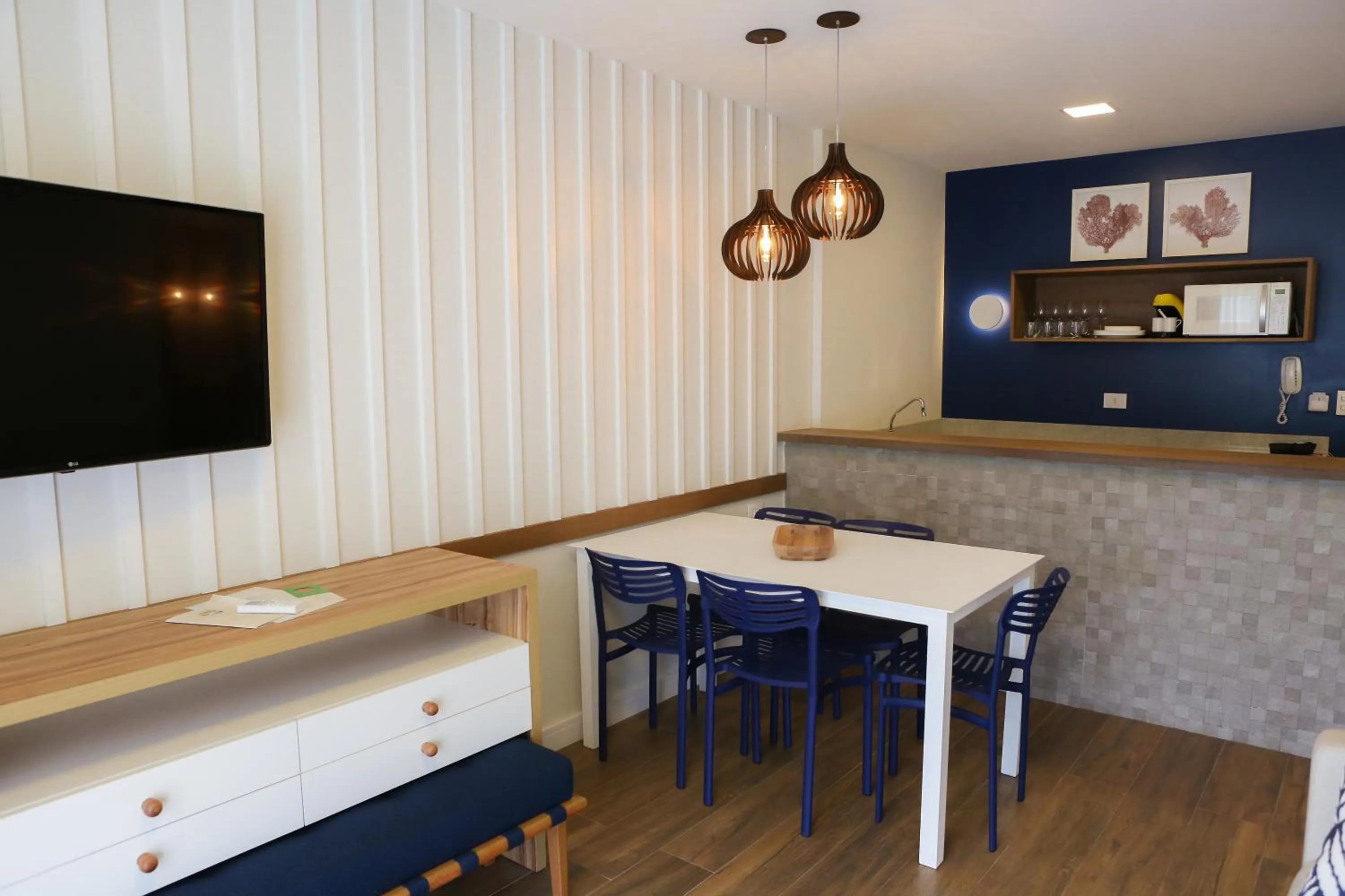 Kitchen or kitchenette in Hotel do Bosque ECO Resort