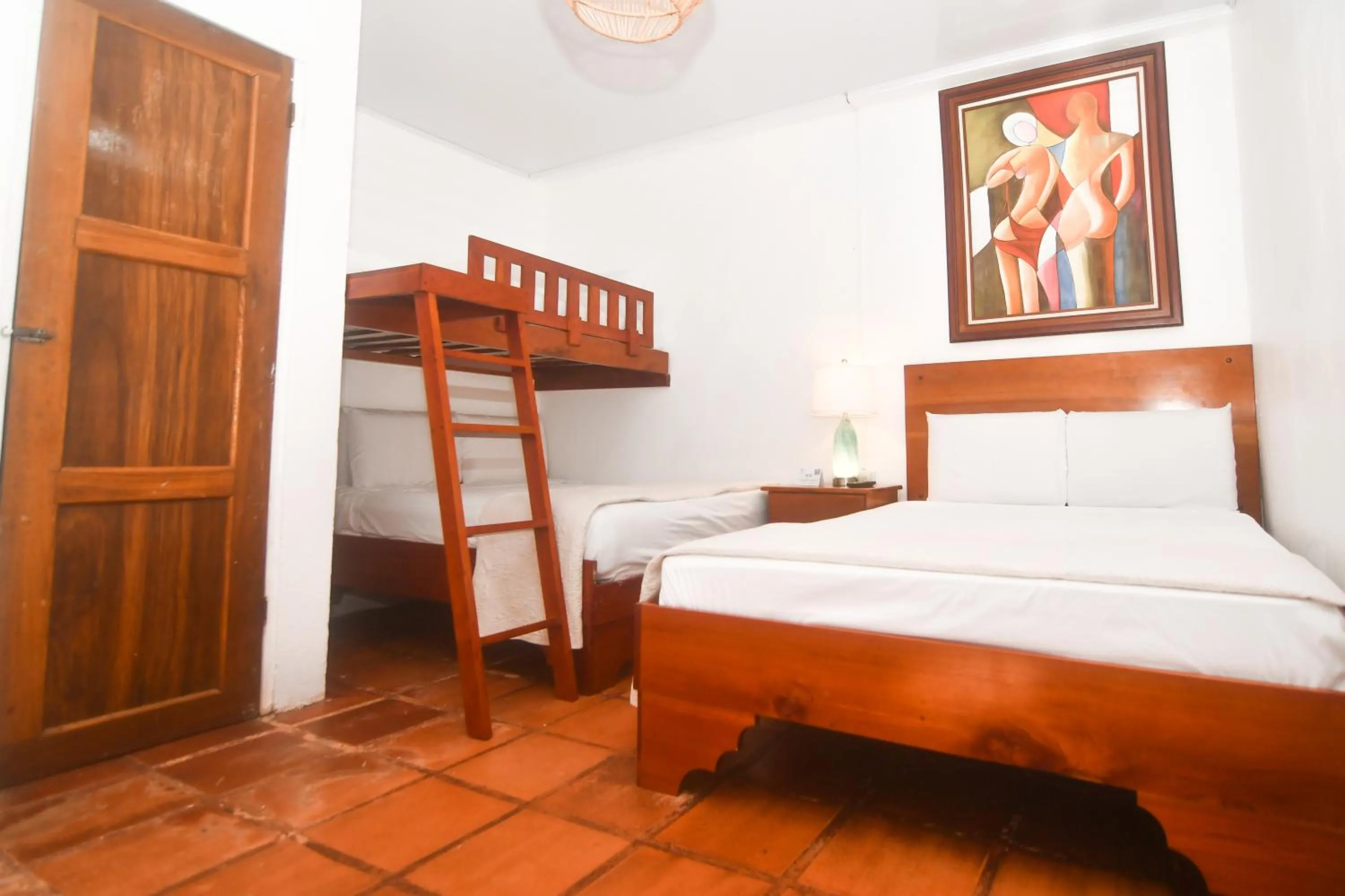 Bed in Hotel Aldea Pura Vida