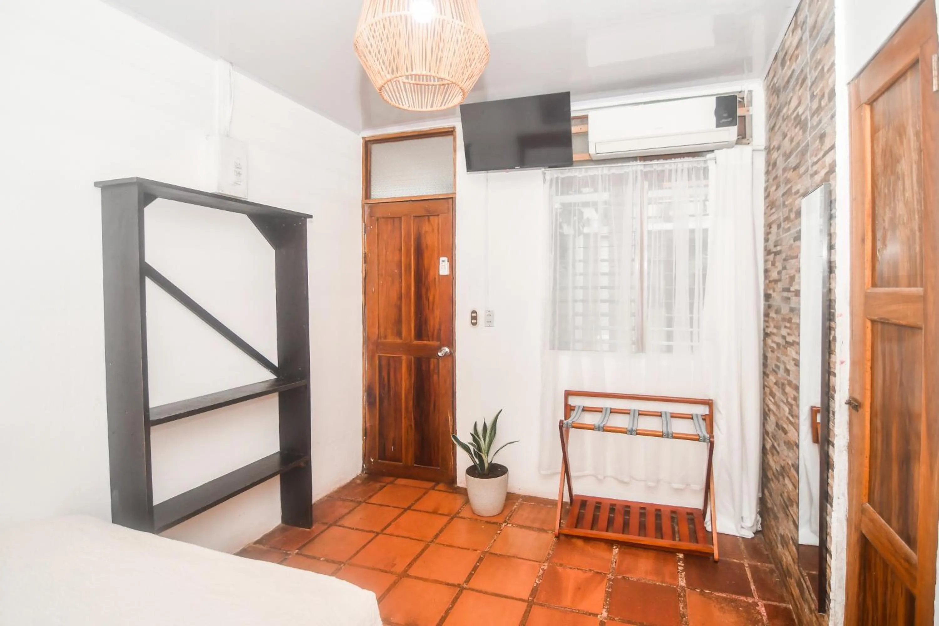 Bed in Hotel Aldea Pura Vida