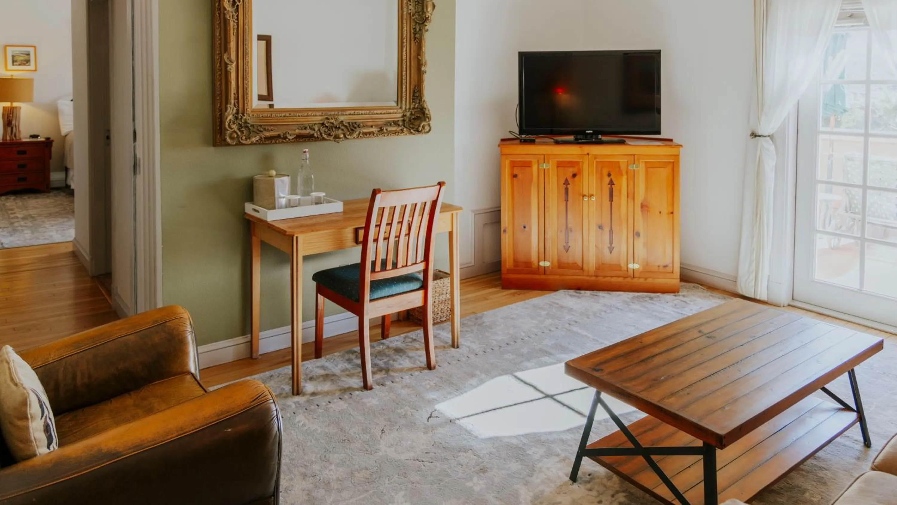 Living room in Sierra Grande, a Ted Turner Retreat