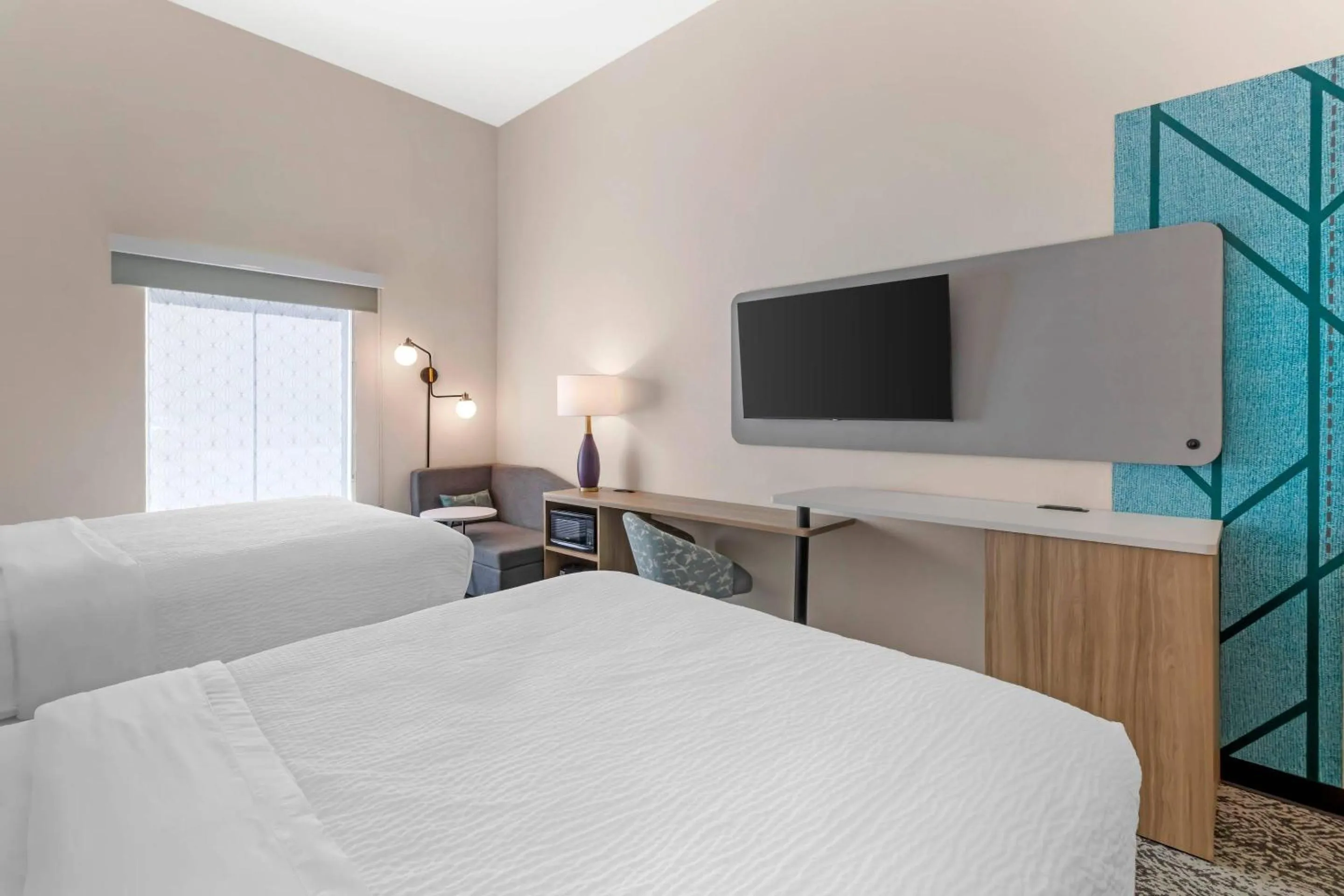 Bedroom, Bed in Sleep Inn & Suites