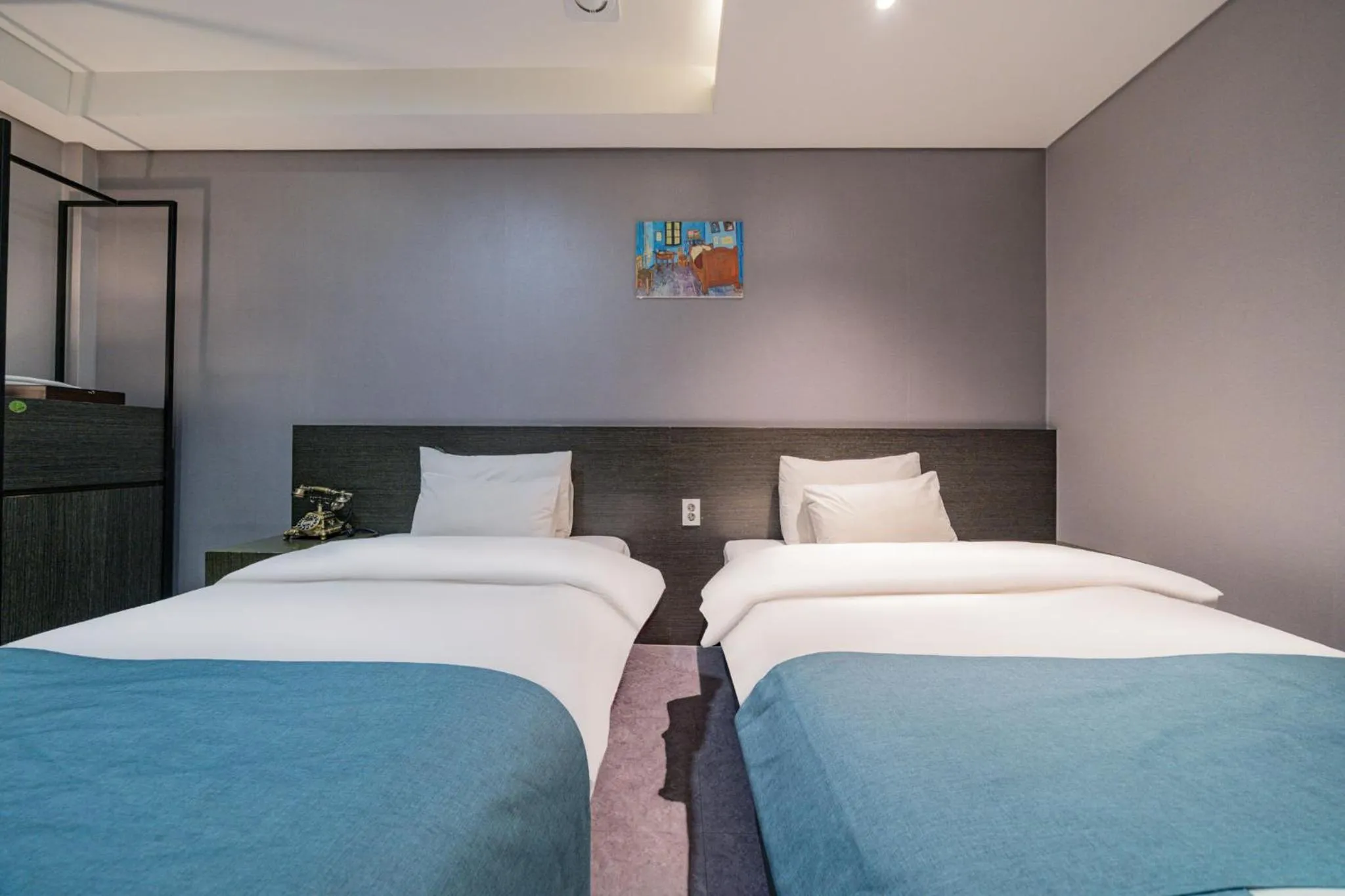 Bed in Suwon Dono1796 Hotel