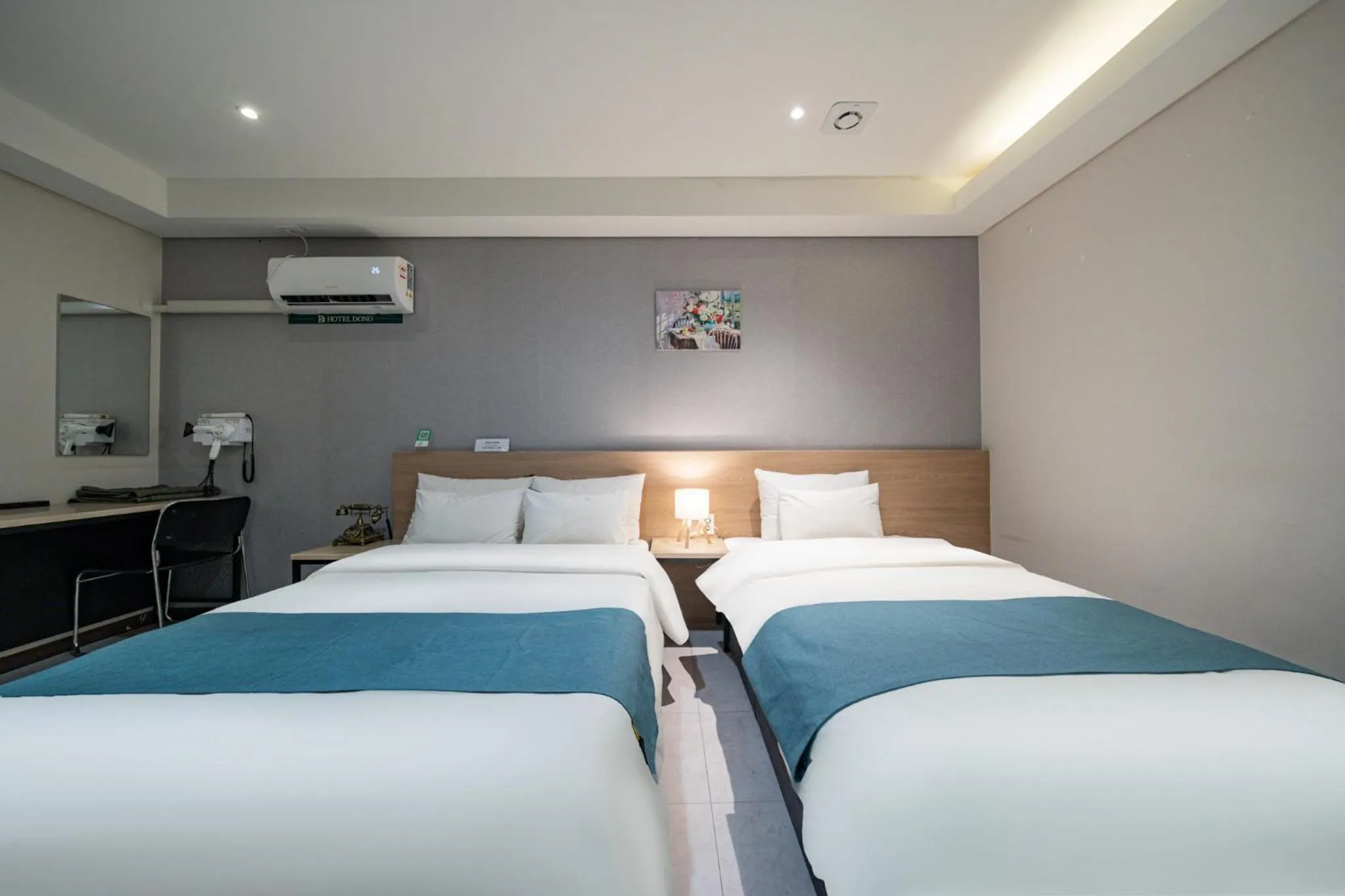 Bed in Suwon Dono1796 Hotel