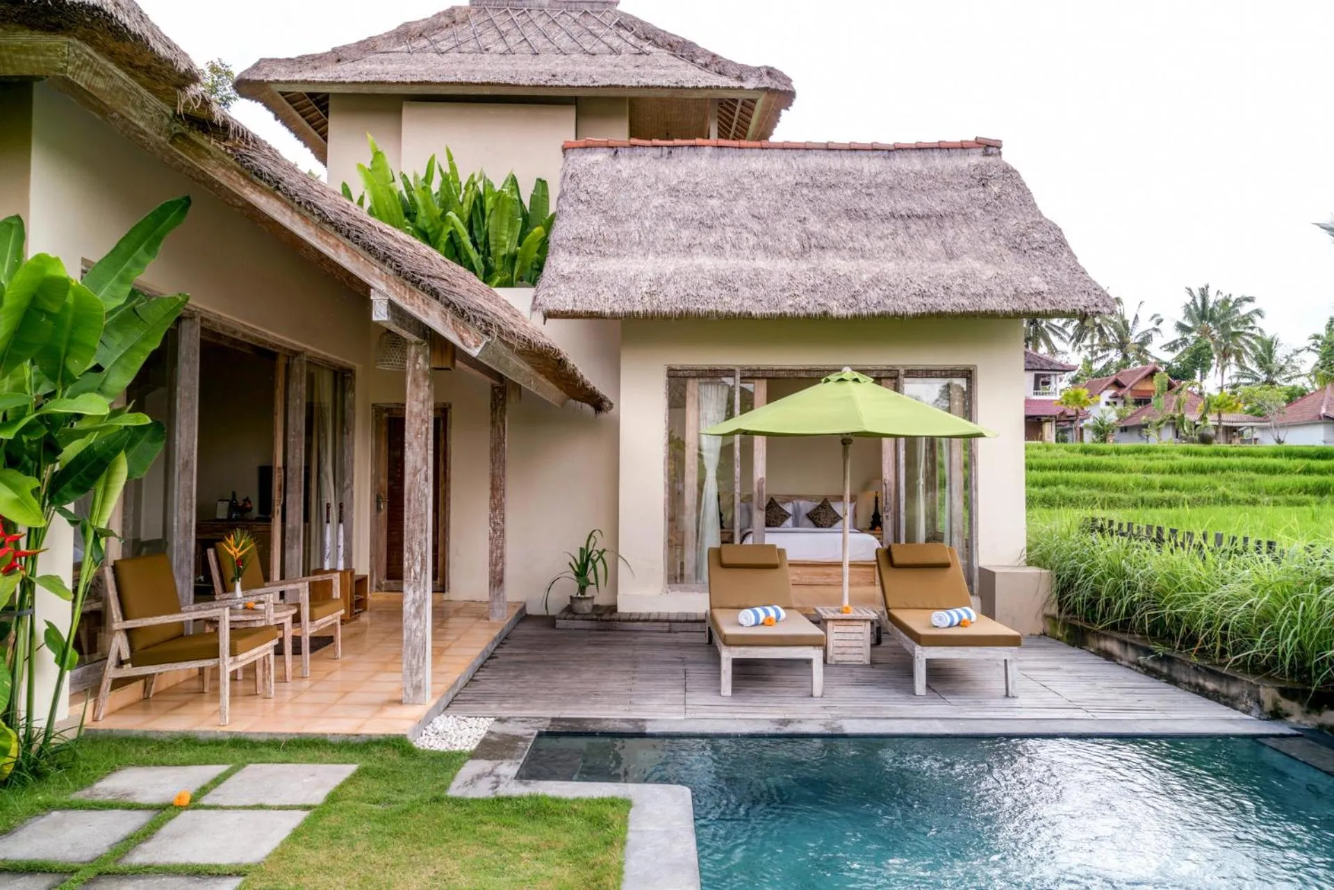 Balcony/Terrace in Mesari Hotel Ubud