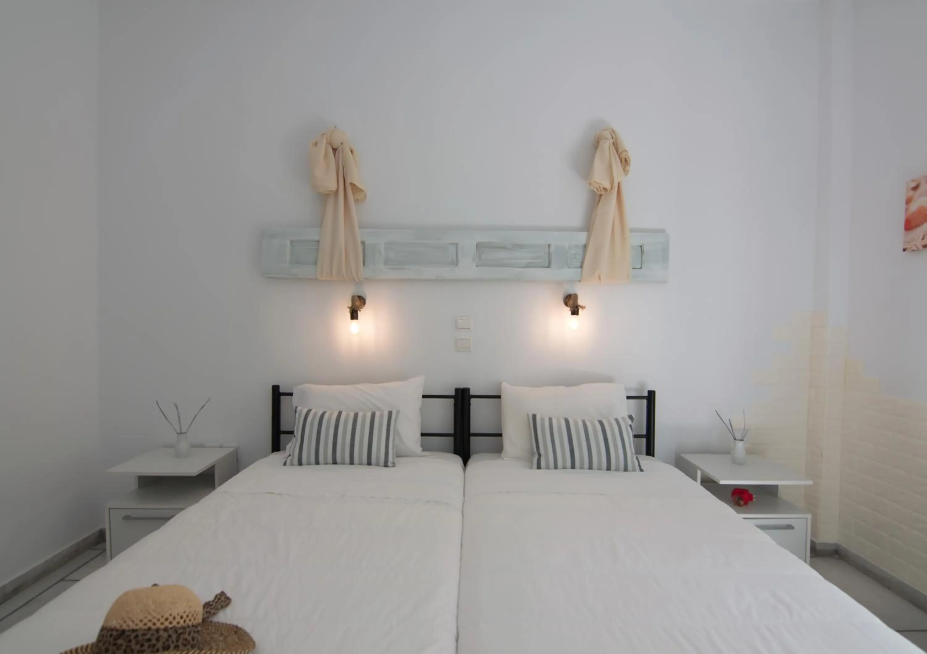 Decorative detail, Bed in Camara Hotel