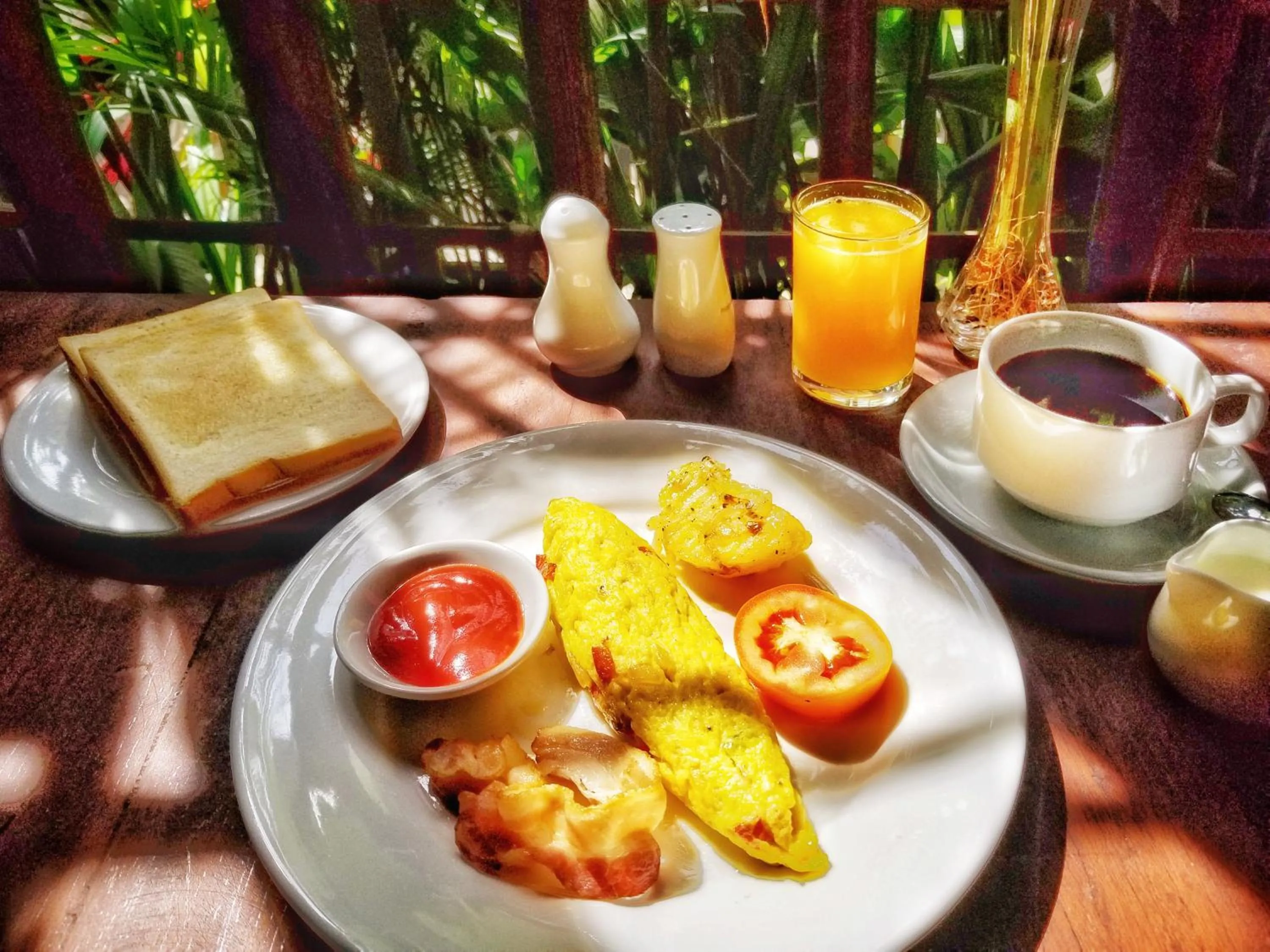 Food and drinks in Uncle Sam Villa