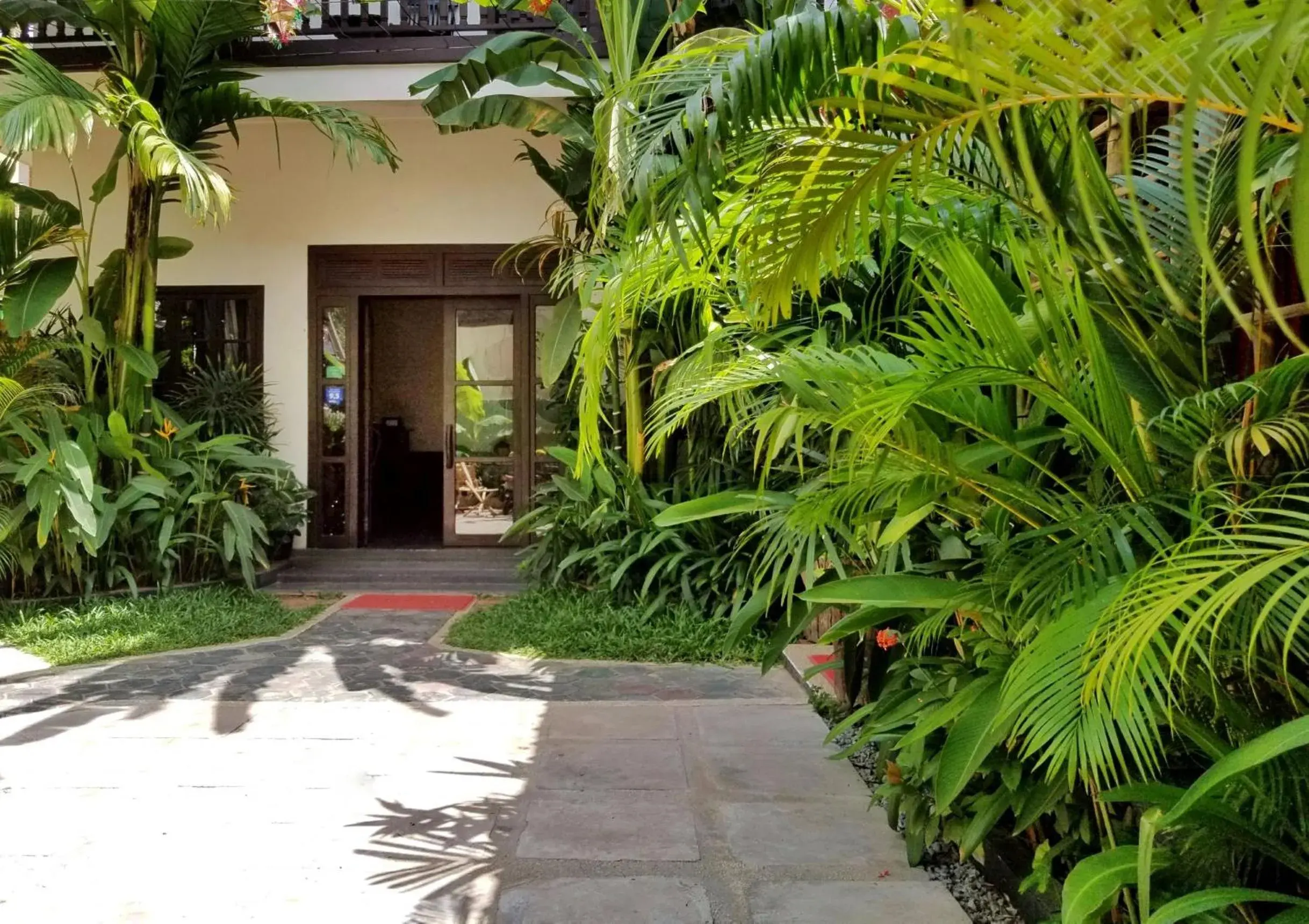 Garden view in Uncle Sam Villa Garden view in Uncle Sam Villa